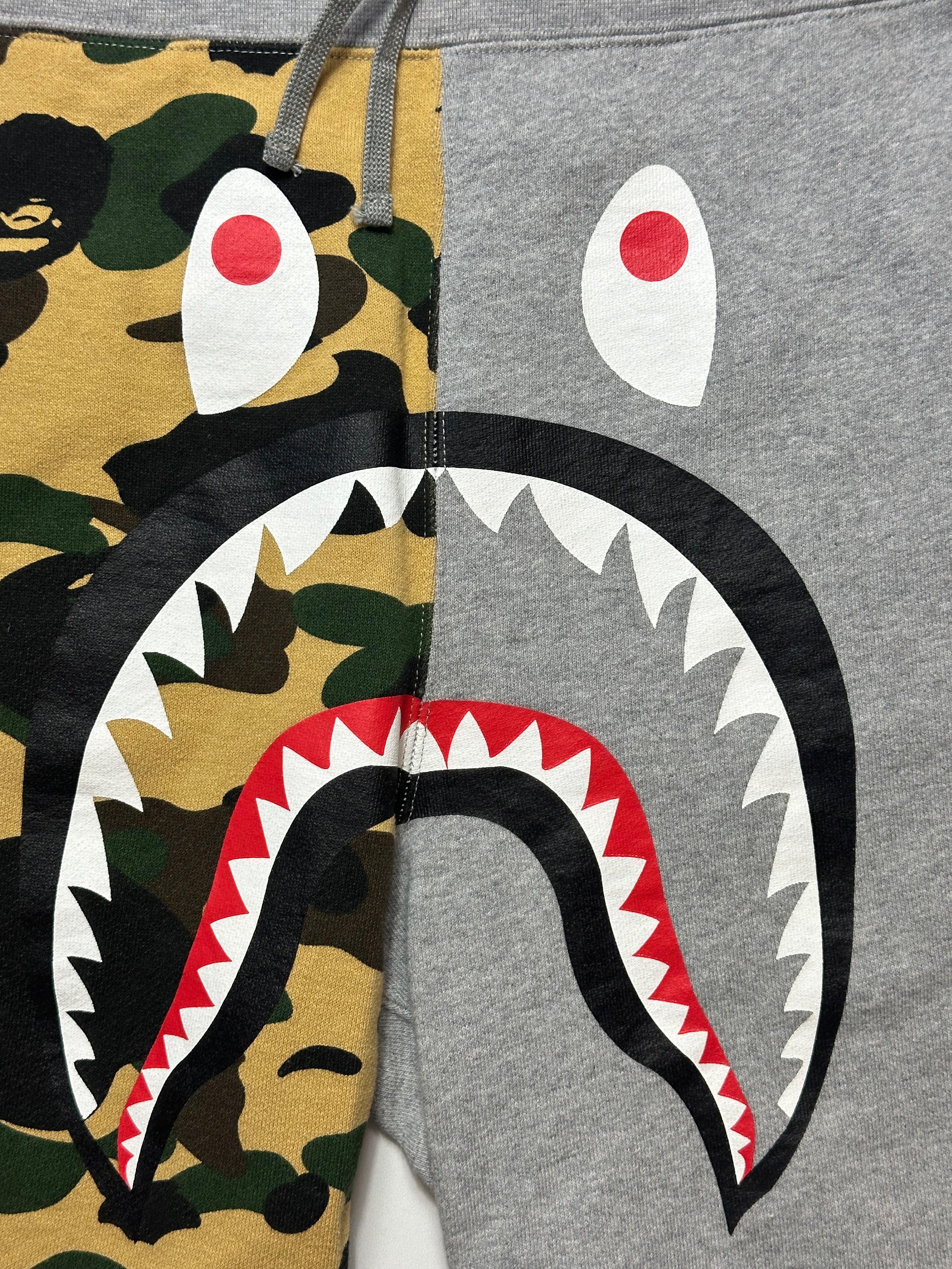 Vintage Bape Camo Shark Shorts