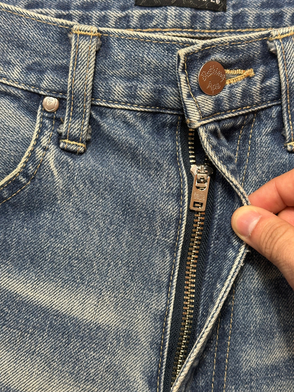 Vintage Bape Pink Camo Selvedge Jorts