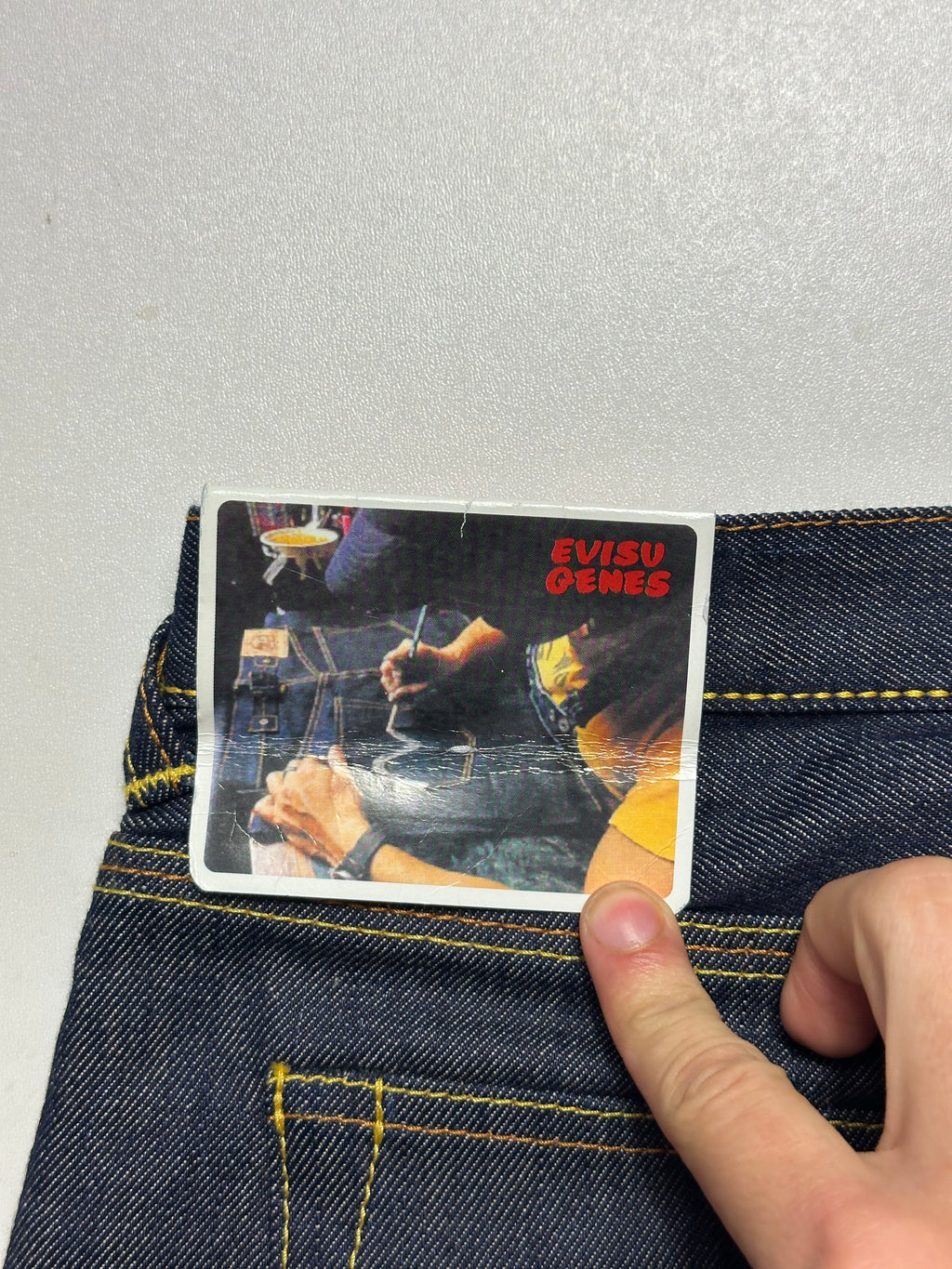 Vintage Evisu Embroidered Seagull Selvedge Jeans