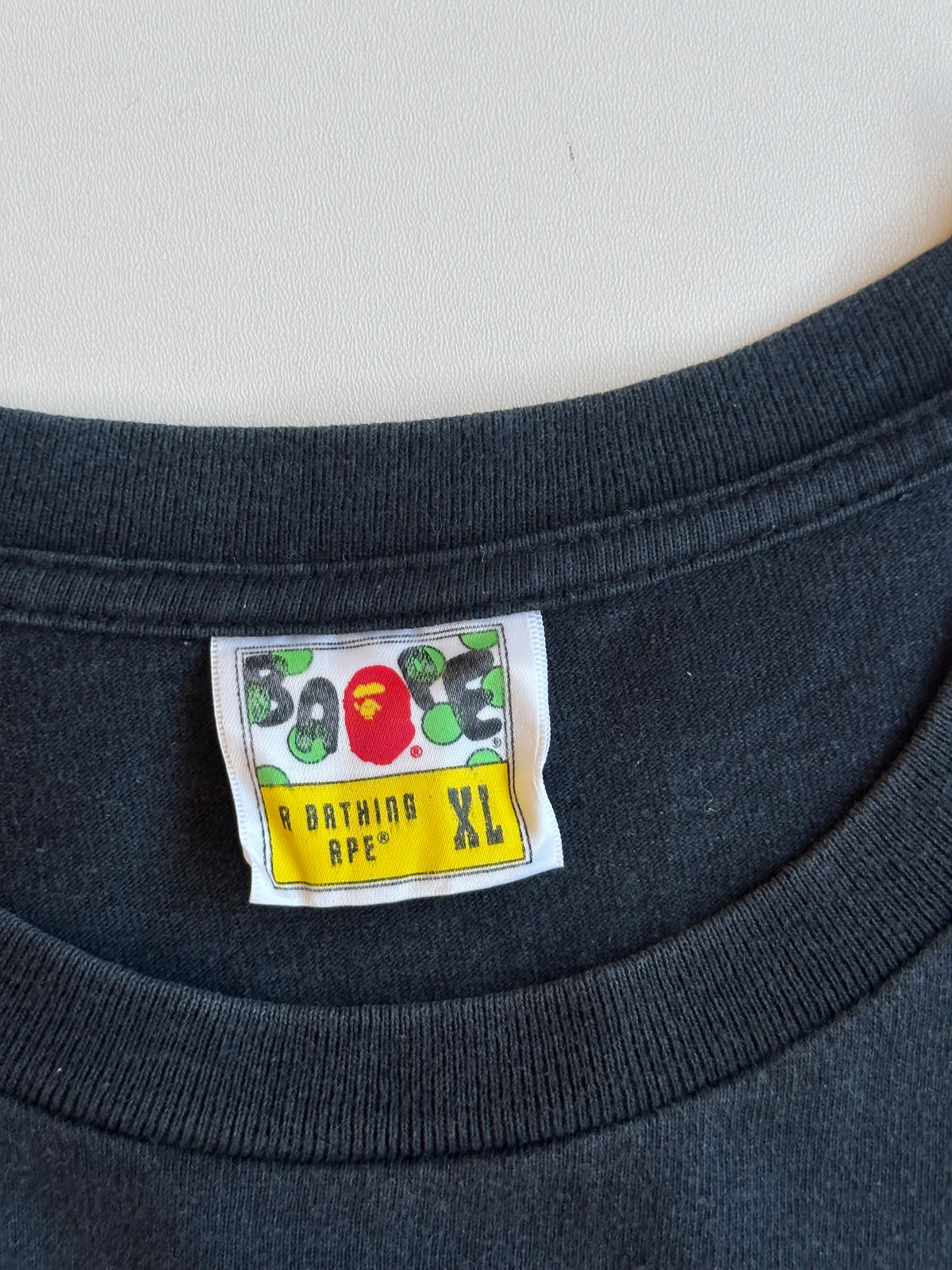 Vintage Bape Glitter Logo Tee
