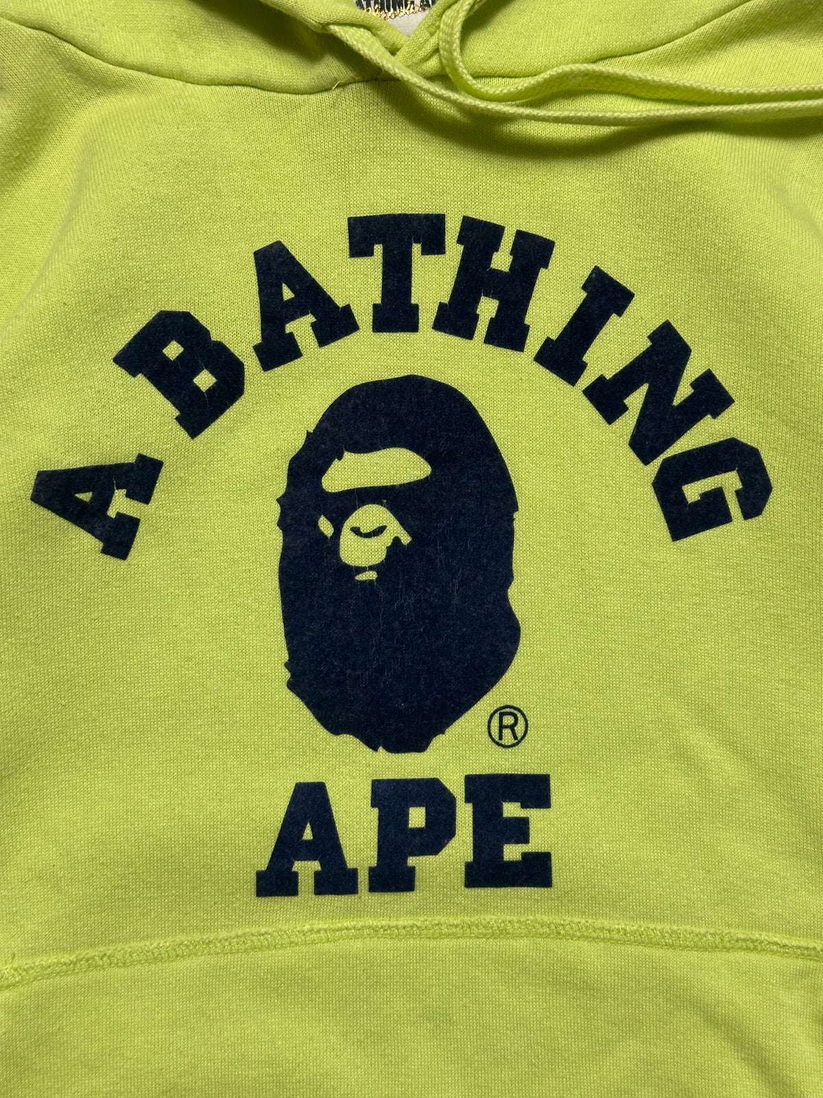 Vintage Bape Logo Hoodie