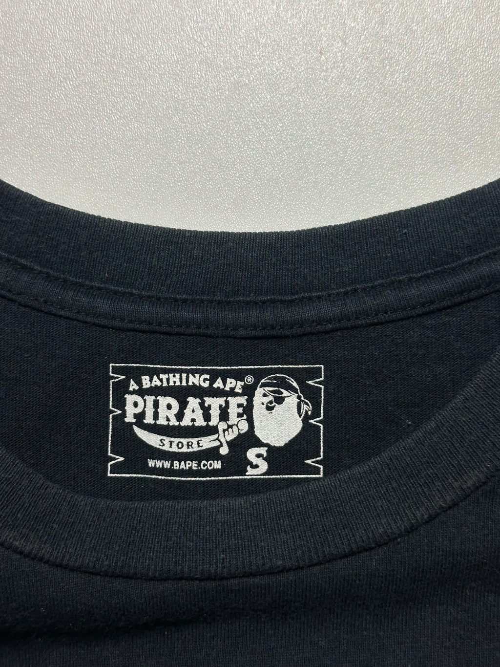 BAPE Ape Pirate Tee Black – Size S