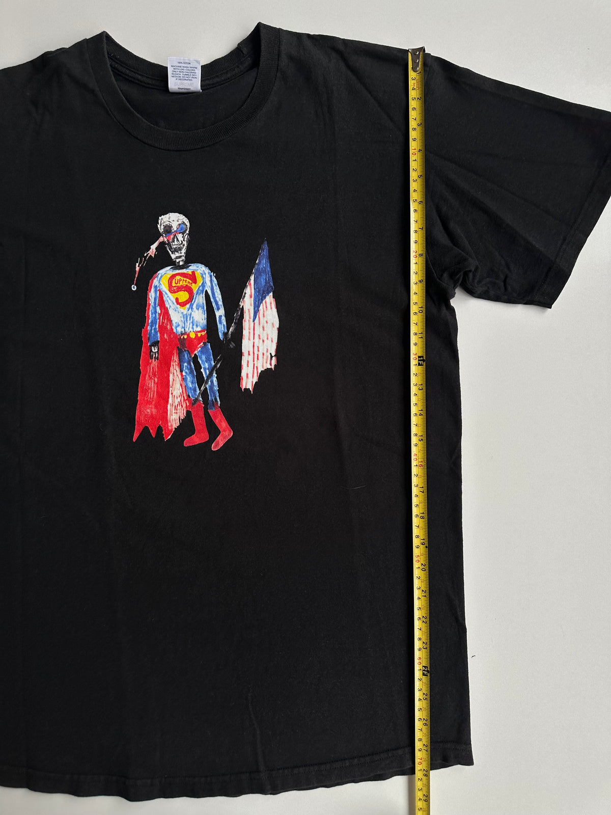 Supreme Joe Roberts Skeleton Tee Black – SS21