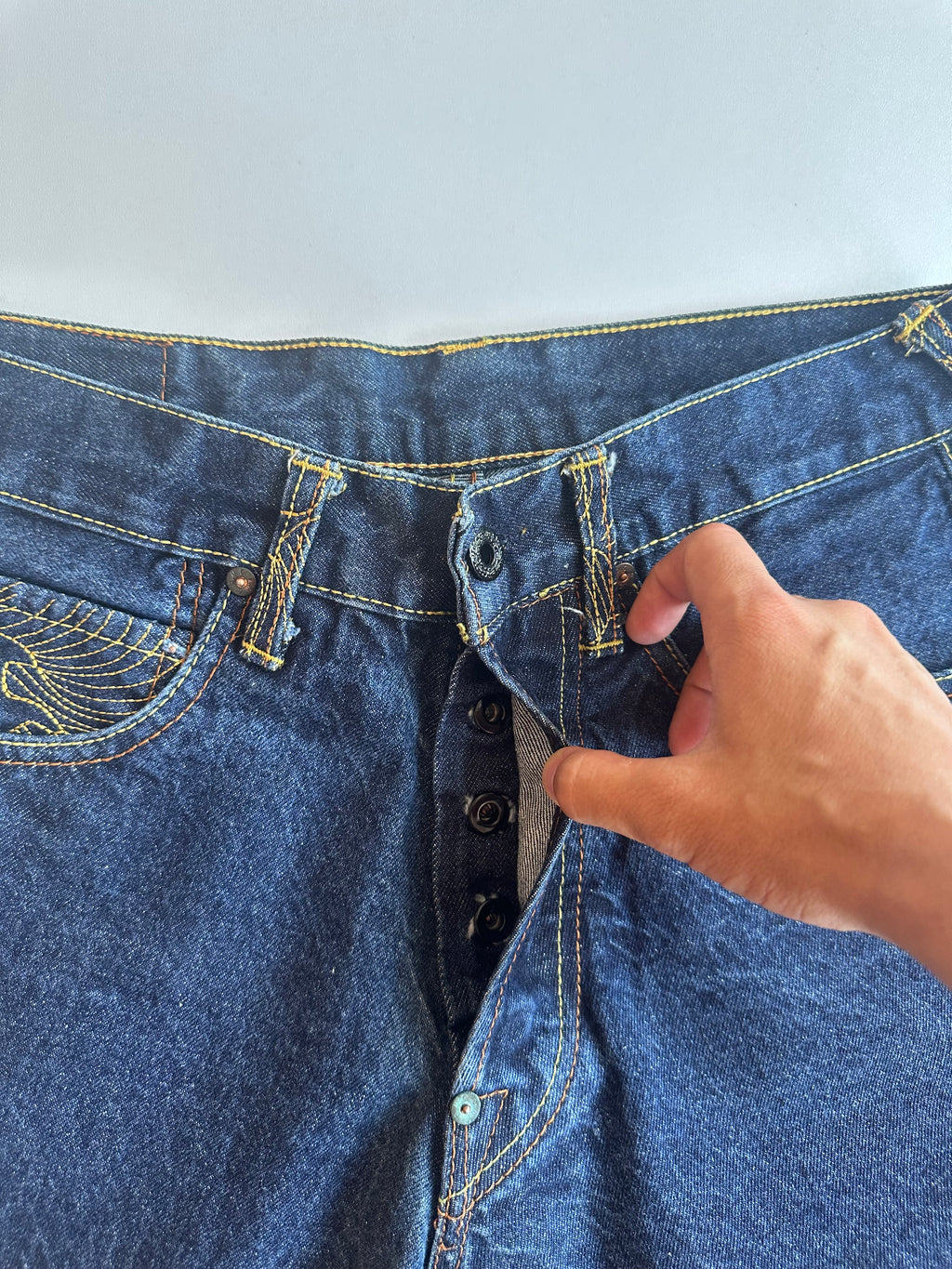 Vintage RMC Embroidered Jeans