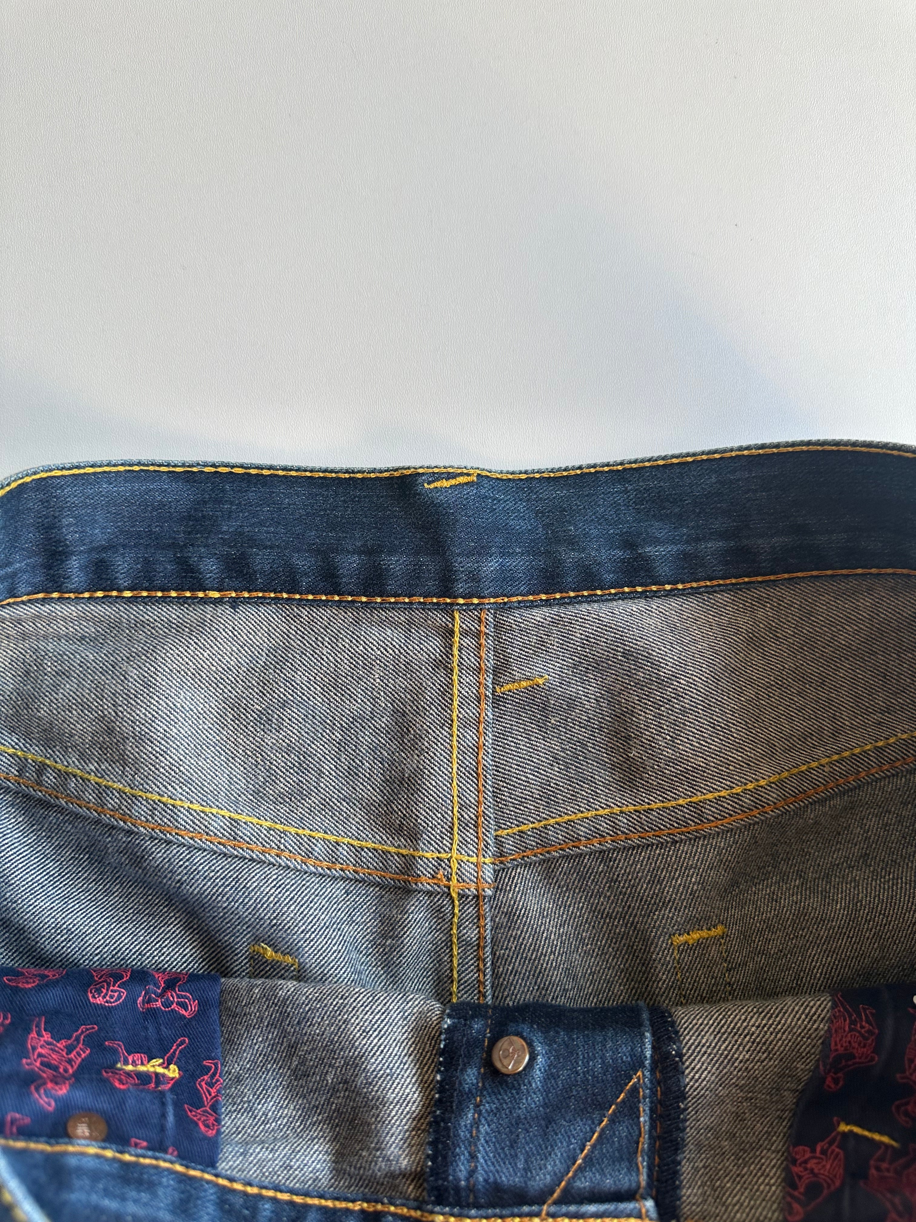 Vintage RMC Embroidered Jeans
