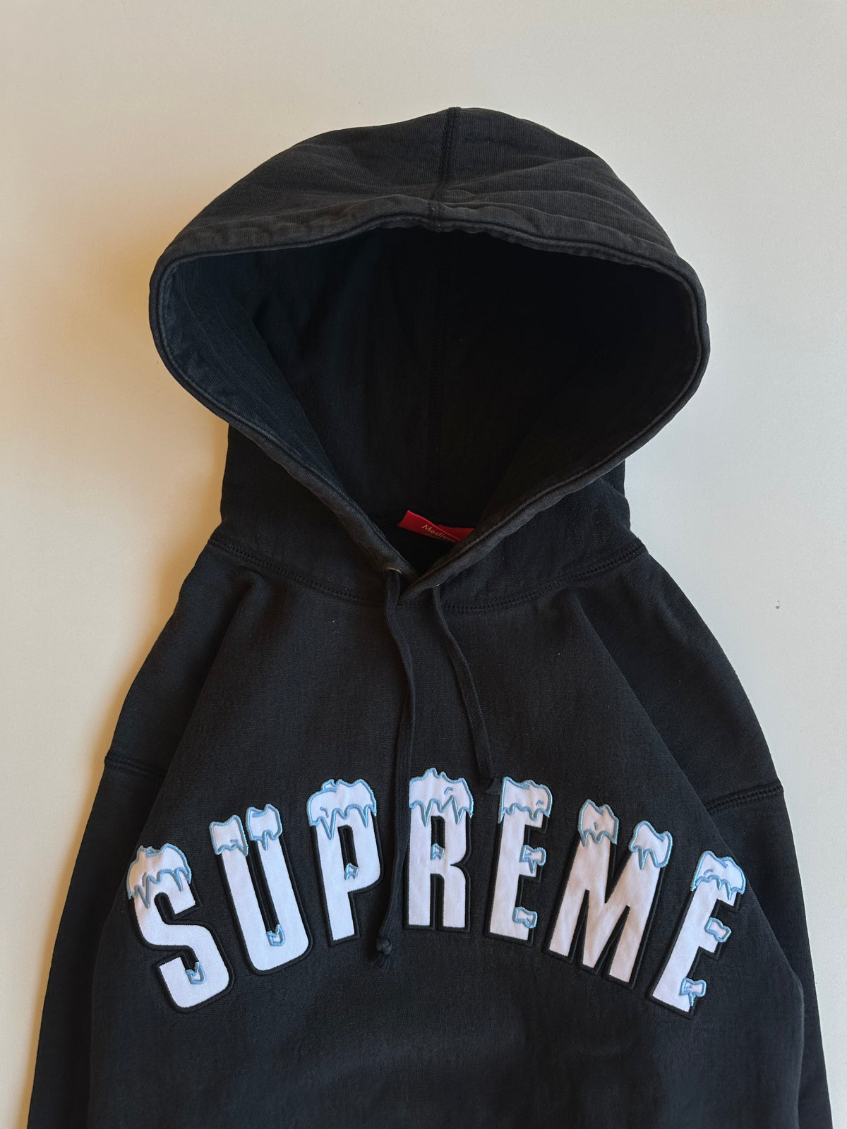 Supreme Icy Arc Hooded Sweatshirt Black – FW20
