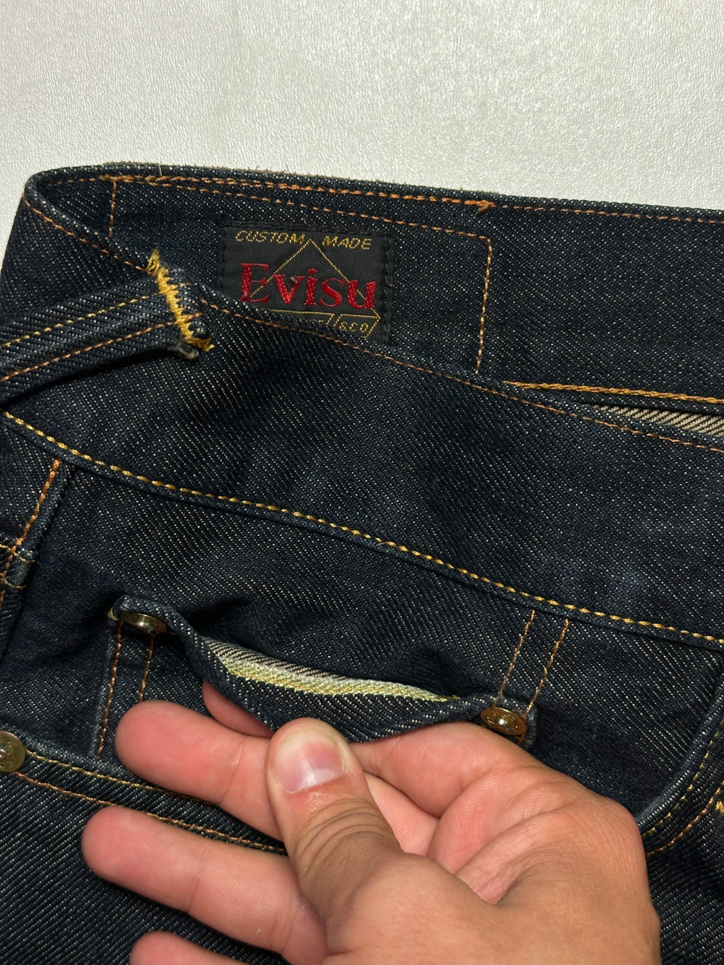 Vintage Evisu Year of The Dragon Collector Edition Raw Selvedge Jeans