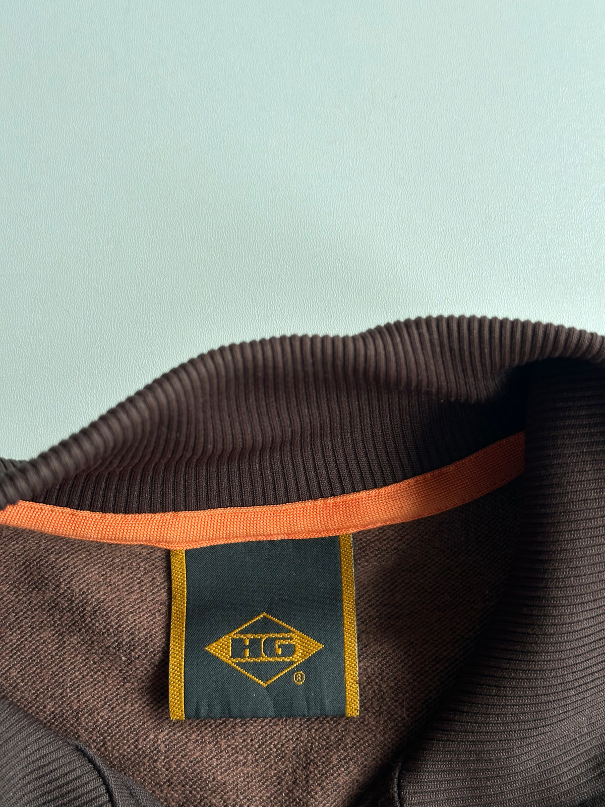 Vintage Hysteric Glamour Logo Track Jacket Brown / Orange