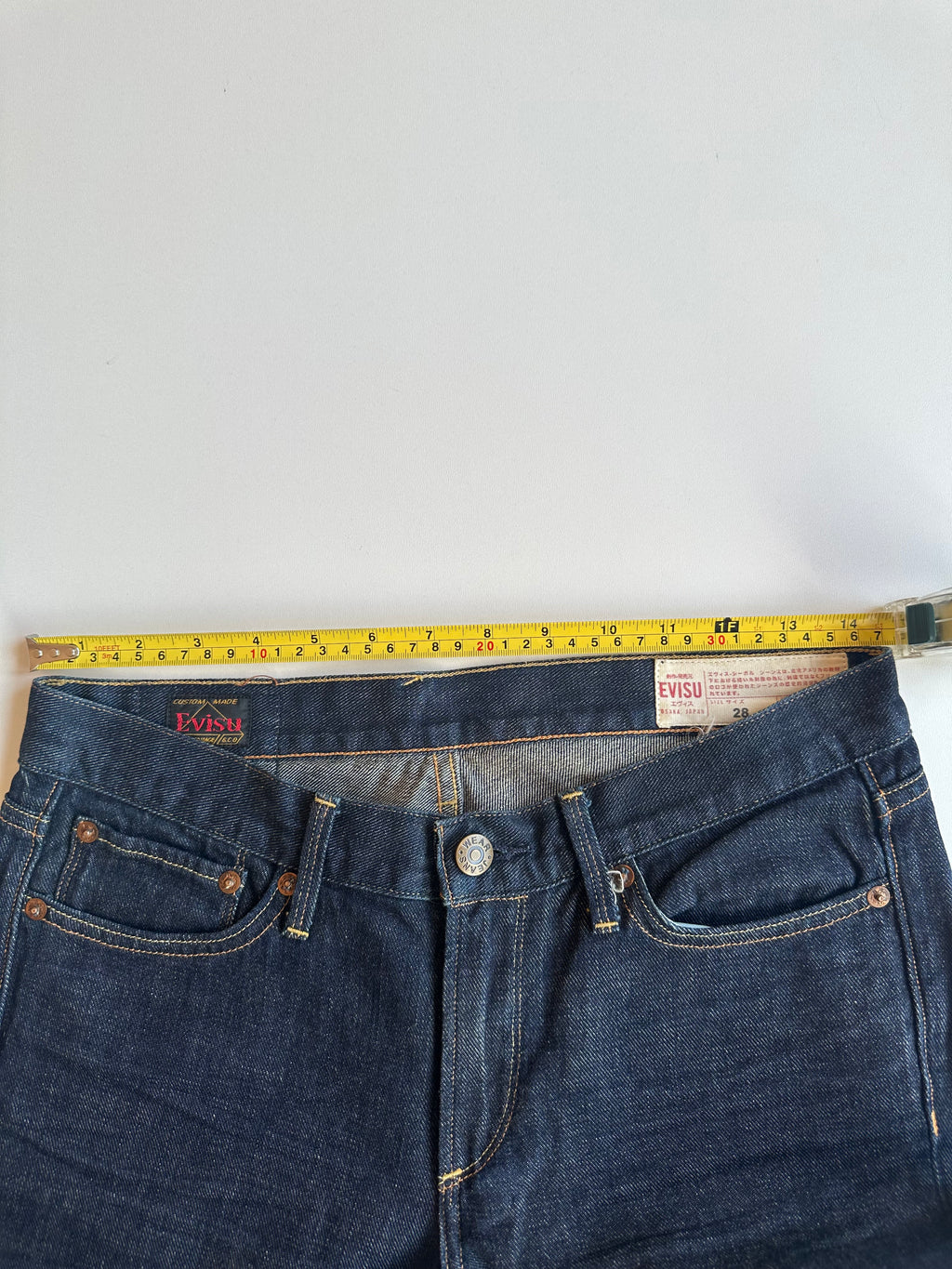 Vintage EVISU 10oz Purple Daicock Jeans Indigo
