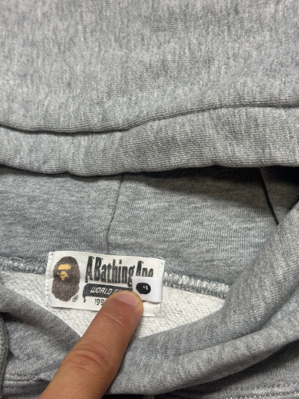 Vintage Bape Multi Logo Hoodie