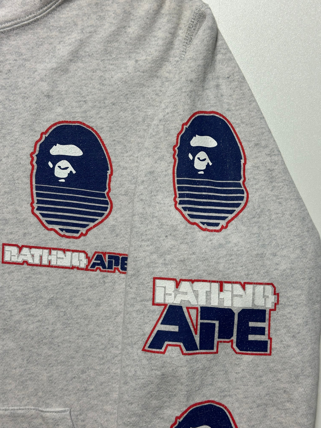 Vintage Bape Ape Head Logo Hoodie