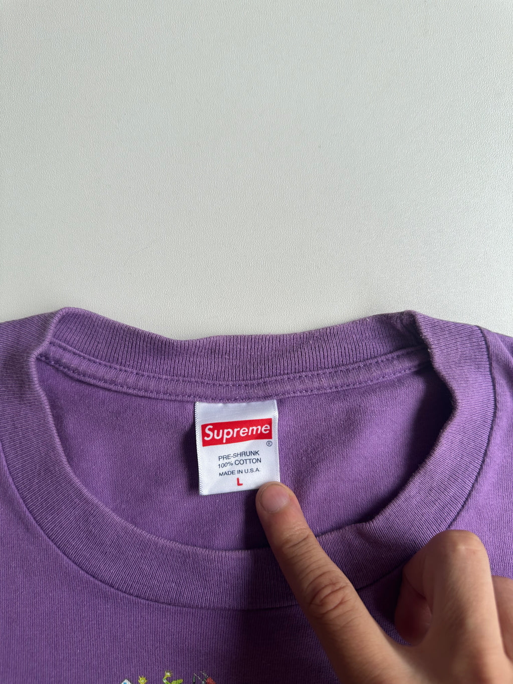 Supreme Toy Pile Tee Purple – SS21 - Size L
