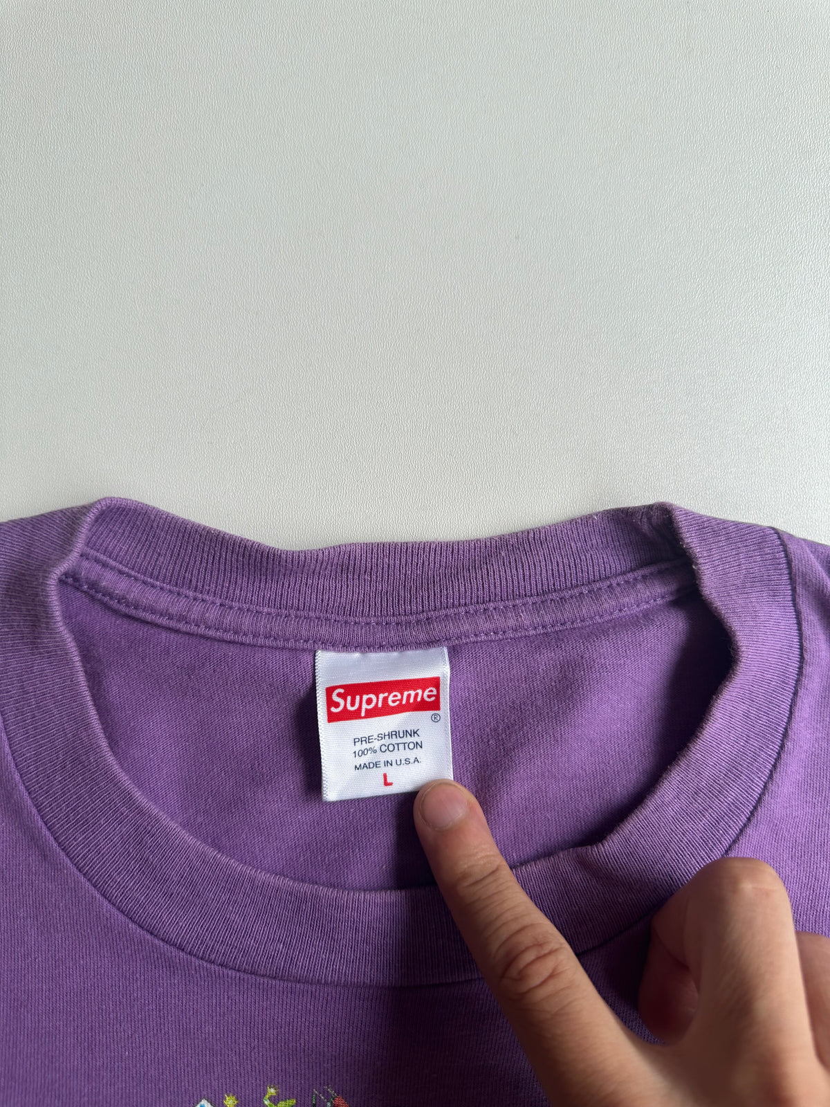 Supreme Toy Pile Tee Purple – SS21 - Size L