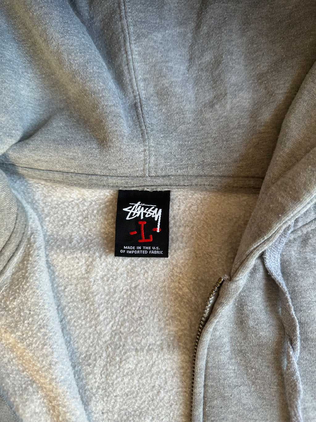 Vintage Stussy Crown Zip Hoodie