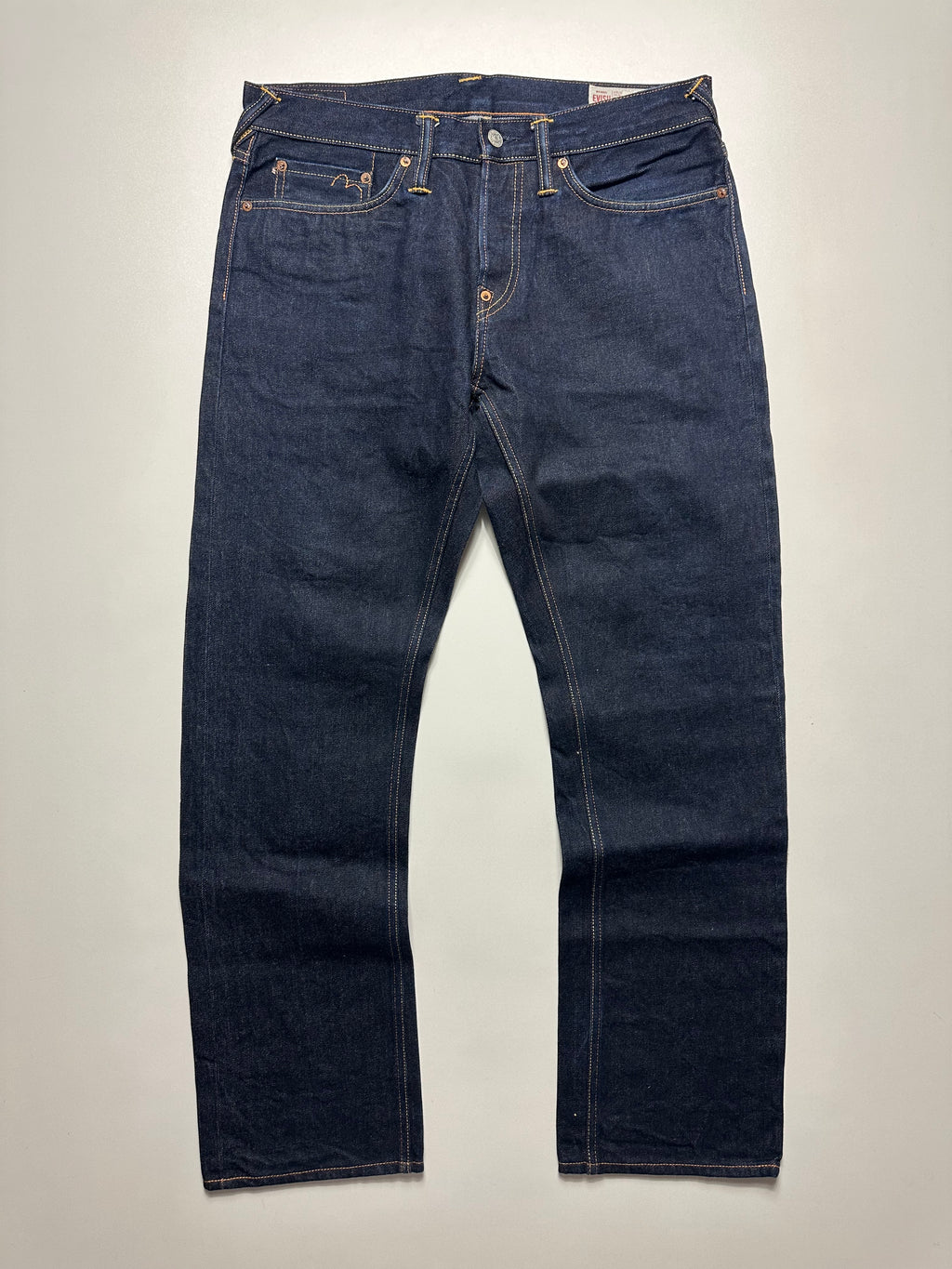 Vintage Evisu Embroidered Big Daicock Selvedge Jeans