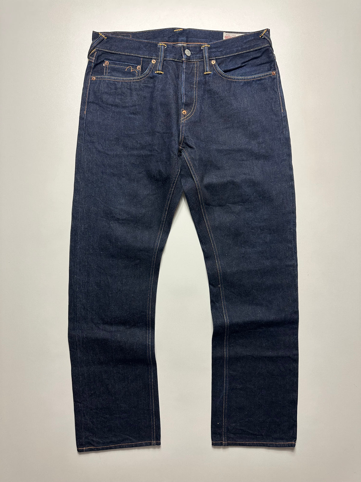 Vintage Evisu Embroidered Big Daicock Selvedge Jeans