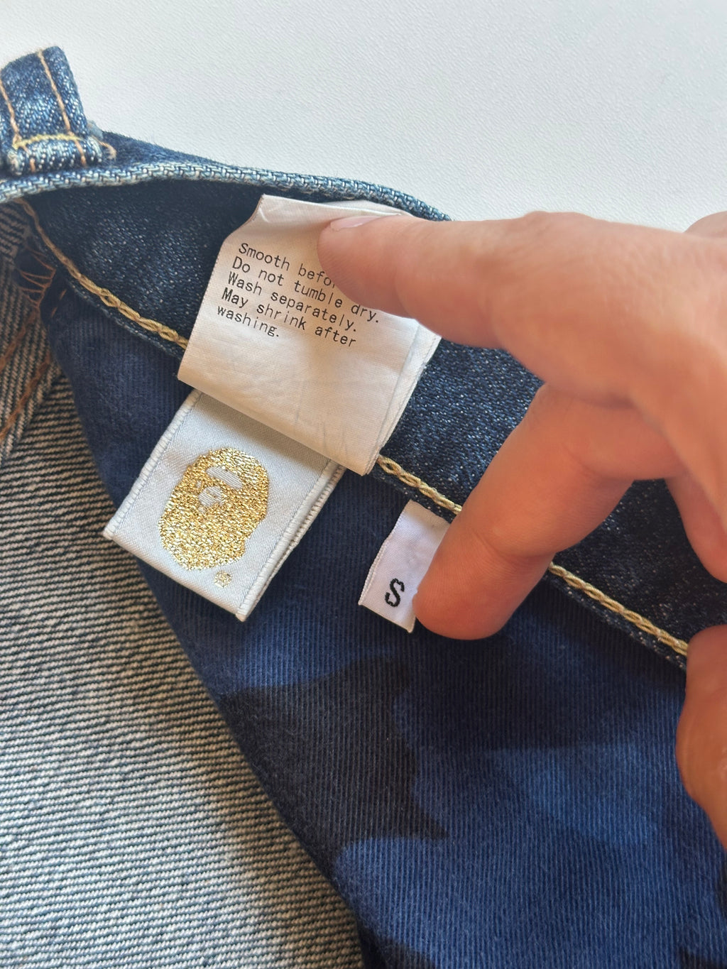 Vintage Bape Sta Camo Jeans