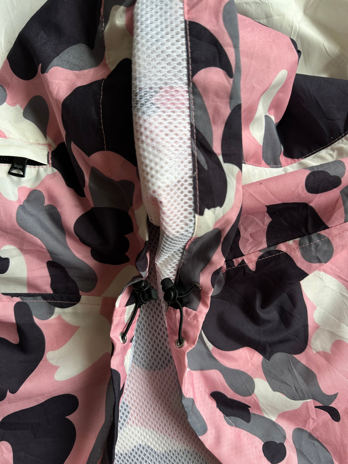 Vintage BAPE Pink Camo Light Jacket