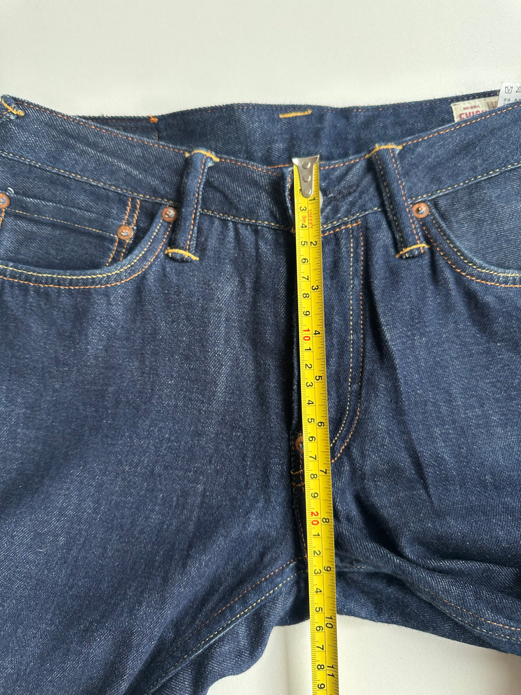 EVISU Graffiti Daruma Daicock Slim Fit Jeans #2010 Indigo – SS23 – W30 L34