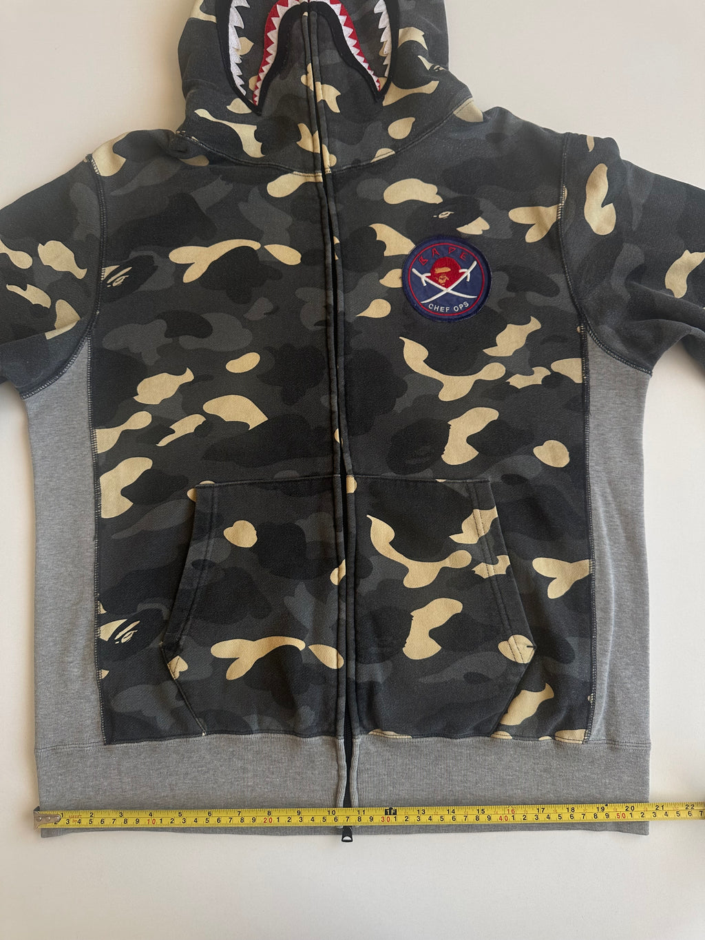 BAPE City Camo Shark Full Zip Hoodie “Chef Ops” Glow in the Dark
