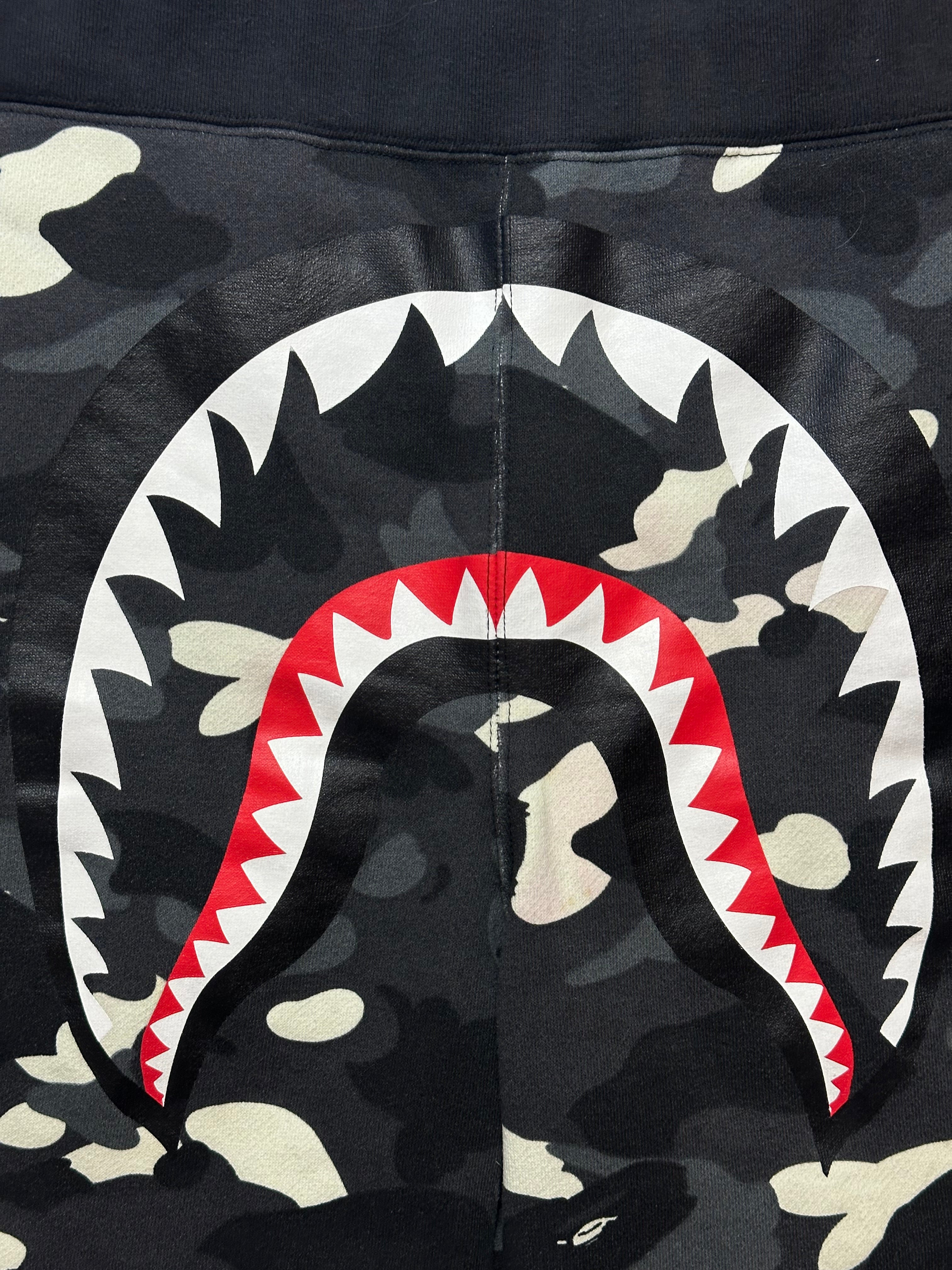 Bape Camo Shark Shorts