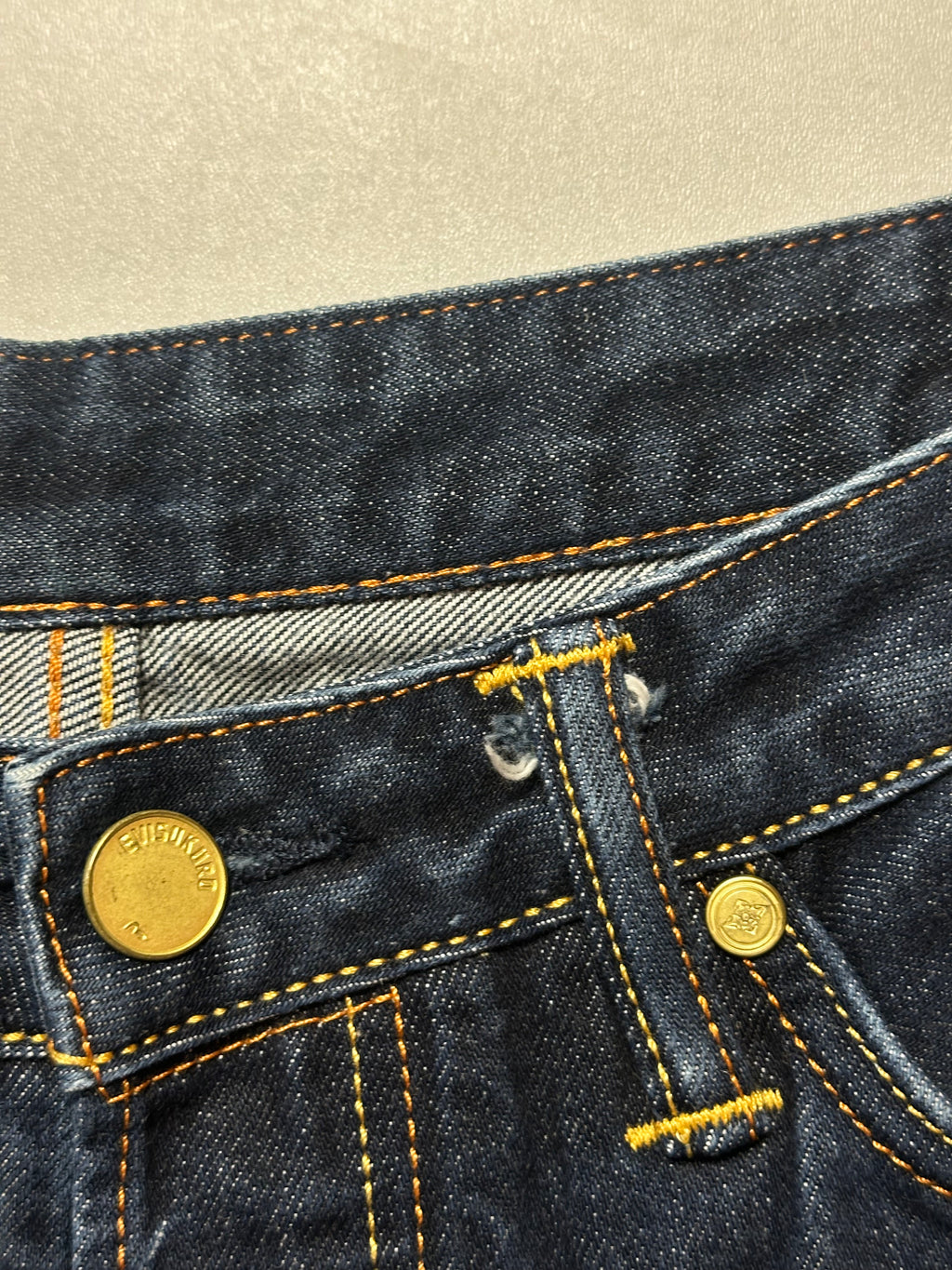 Vintage Evisu Kuro Seagull Jorts