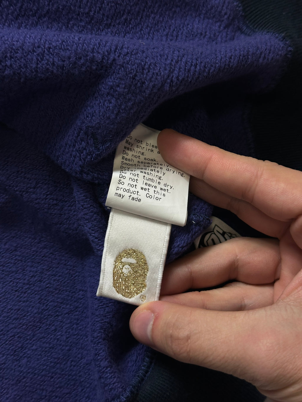 Vintage Bape x DC 07’ Zip Hoodie