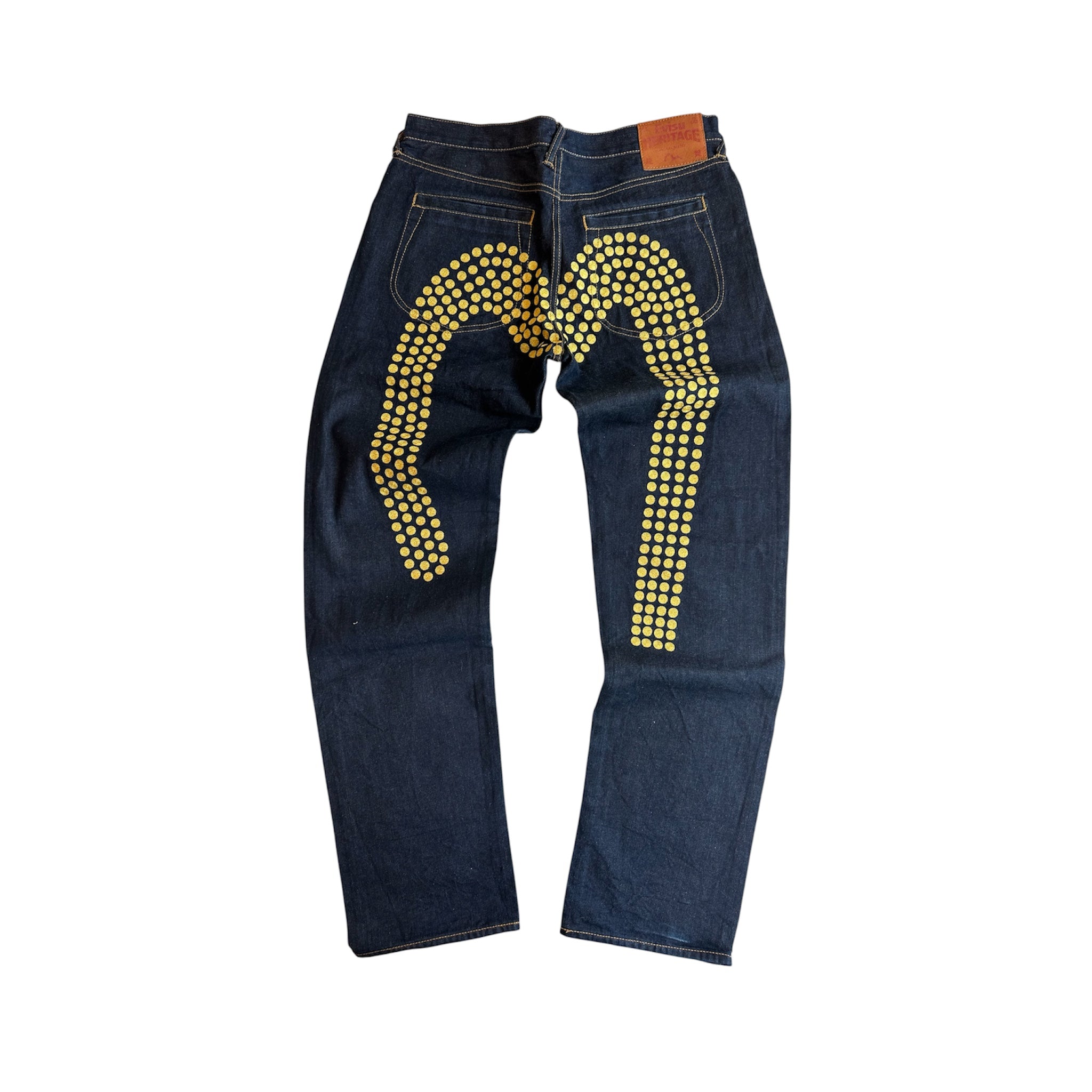 Vintage Evisu Embroidered Big Daicock Selvedge Jeans