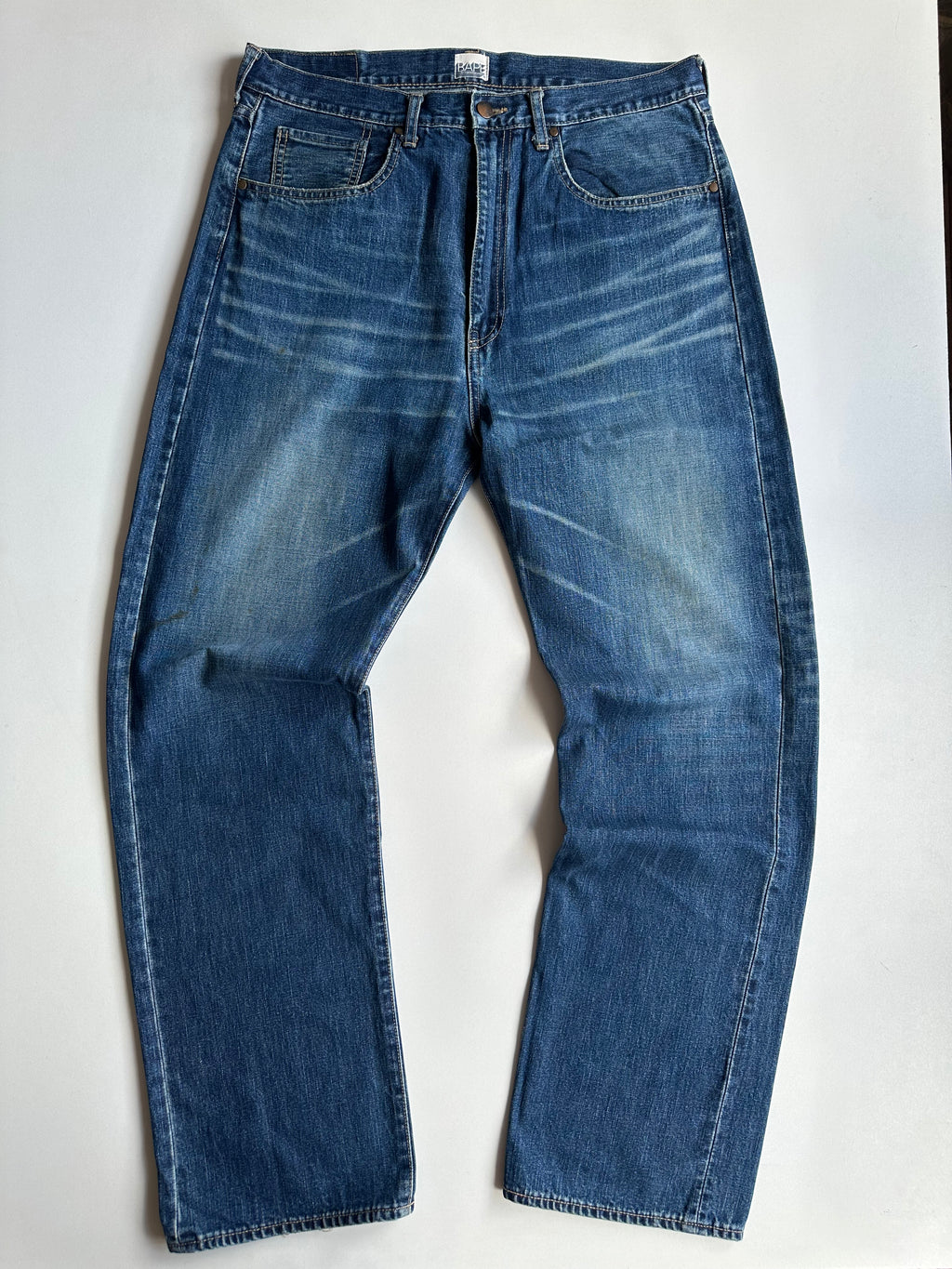 Vintage Bape Back Logo Jeans