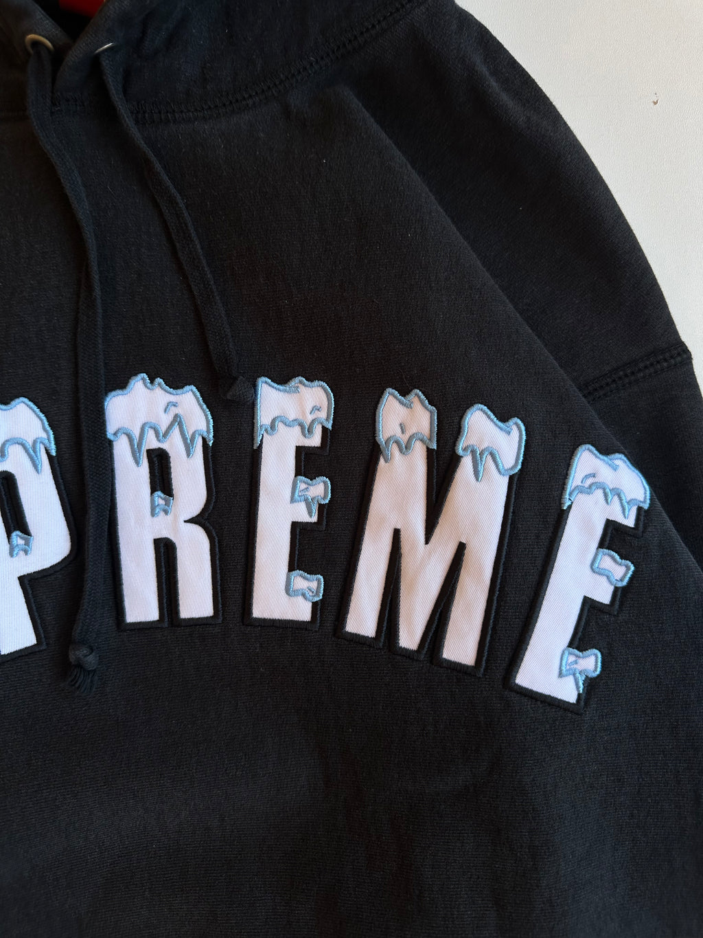 Supreme Icy Arc Hooded Sweatshirt Black – FW20