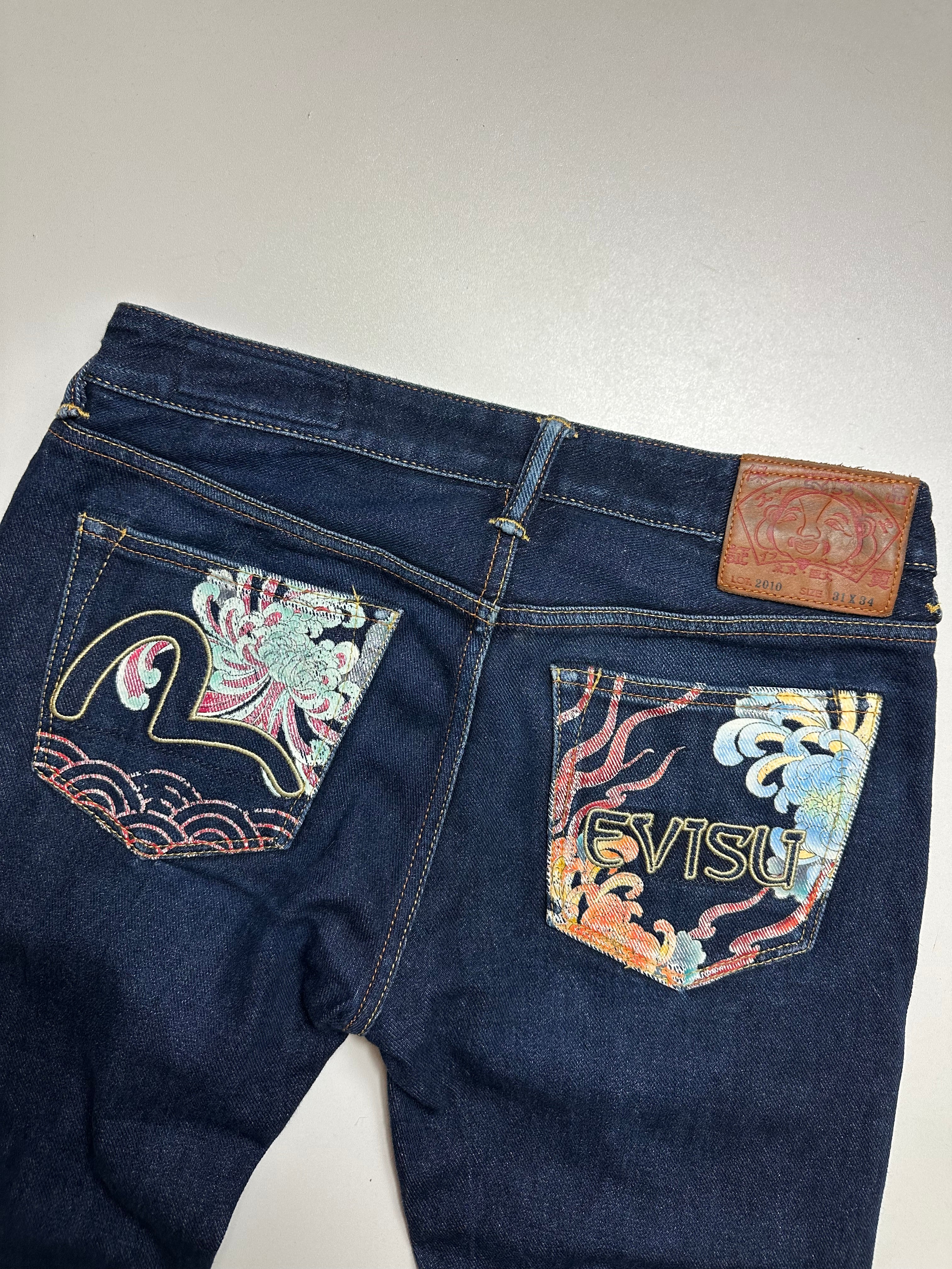 Blugi vintage Evisu Seagull
