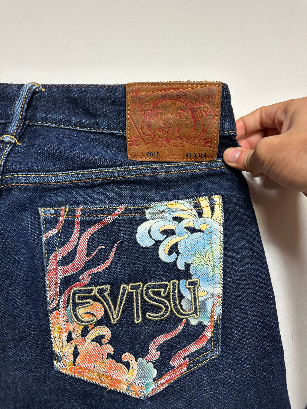 Blugi vintage Evisu Seagull