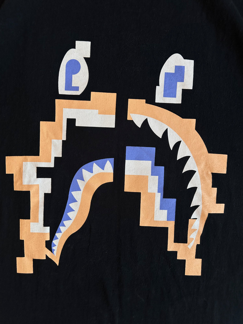 Bape Pixel Shark Tee