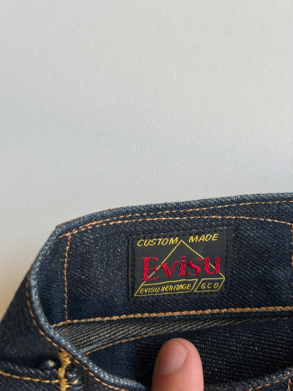 Vintage Selvedge Evisu Seagull Jorts
