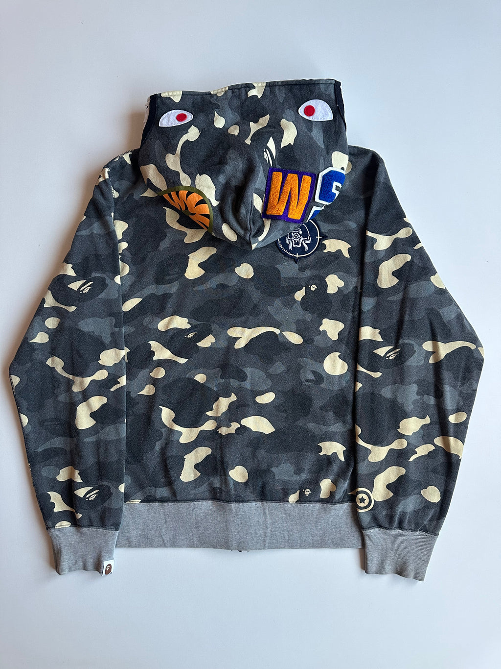 BAPE City Camo Shark Full Zip Hoodie “Chef Ops” Glow in the Dark