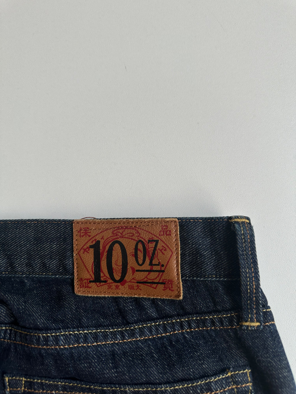 Vintage EVISU 10oz Purple Daicock Jeans Indigo