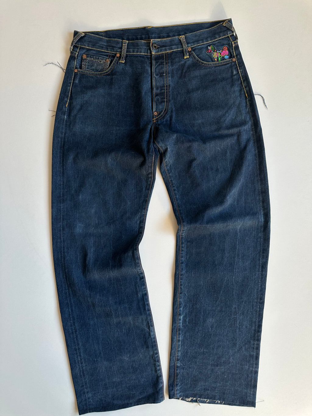 Vintage RMC Embroidered Jeans