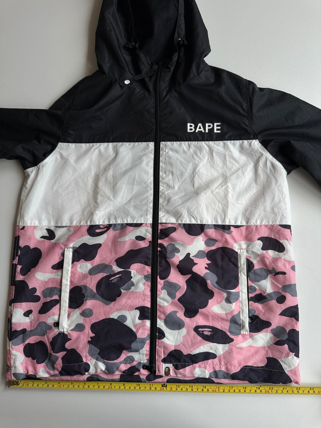 Vintage BAPE Pink Camo Light Jacket