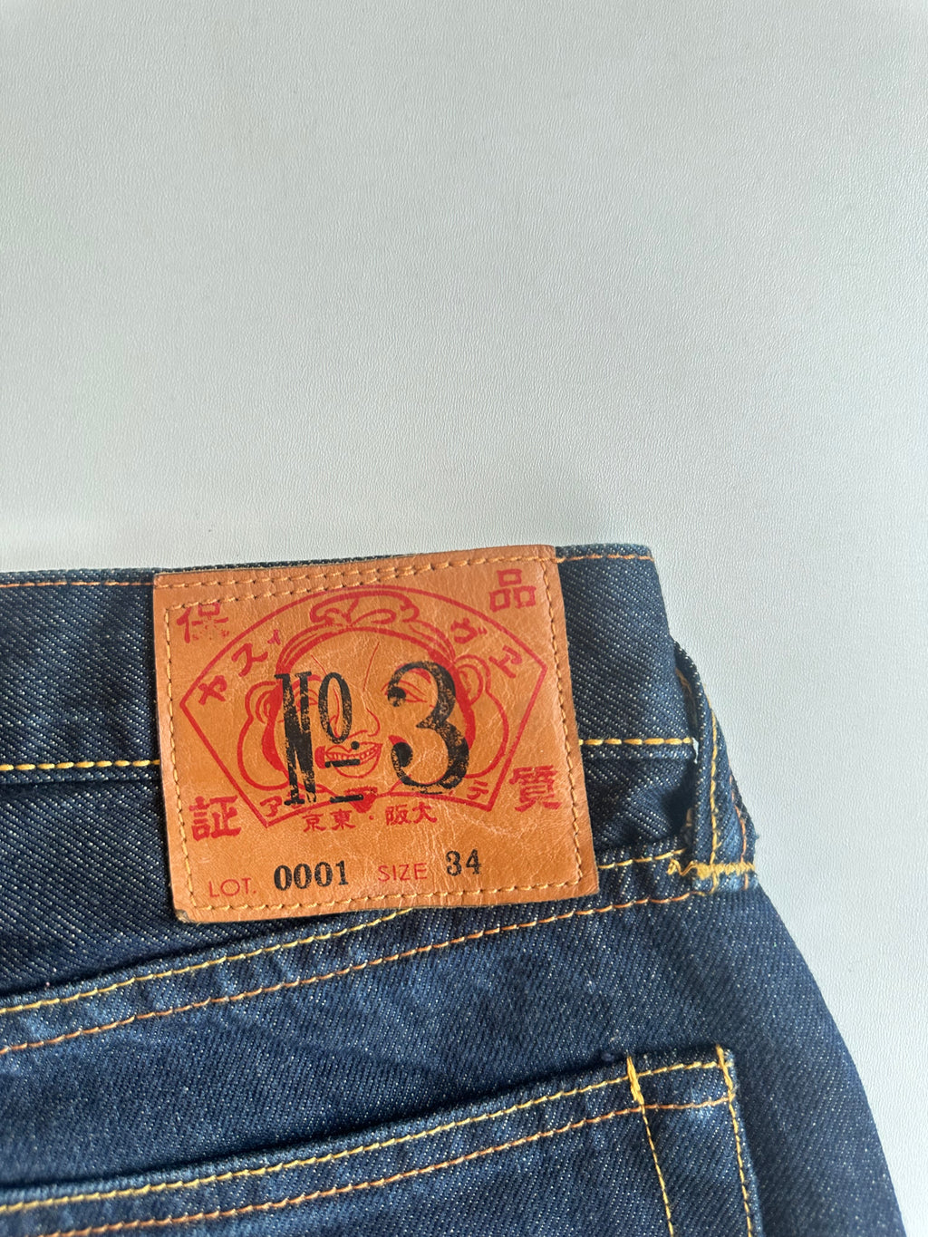 Vintage Evisu Big Daicock Slevedge Jeans