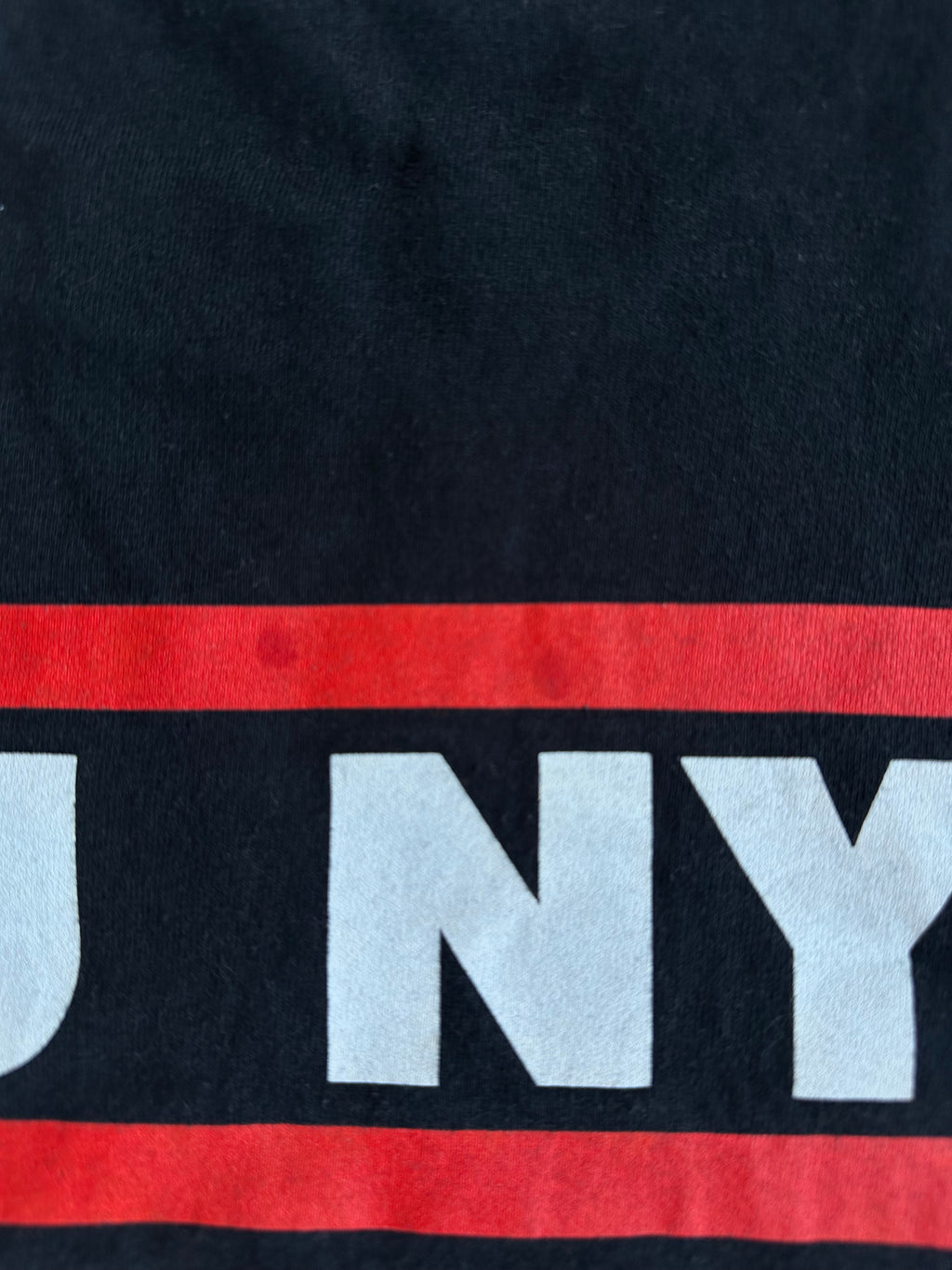 Vintage Stussy STU NYC Crown International Tee Black
