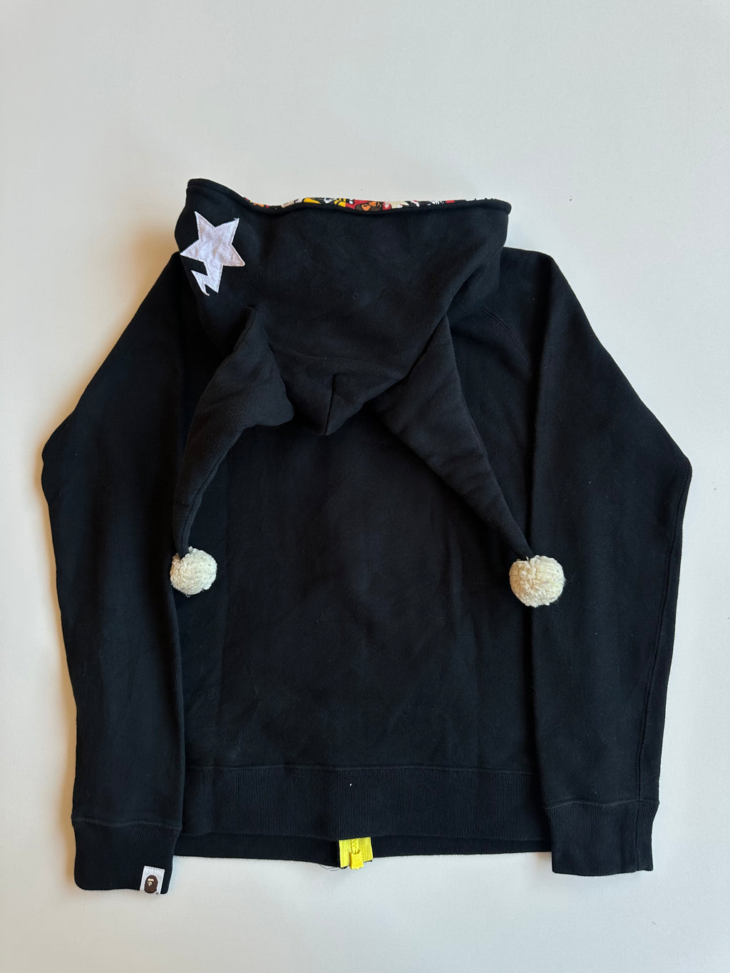 BAPE Milo Land Devil Zip Hoodie Black