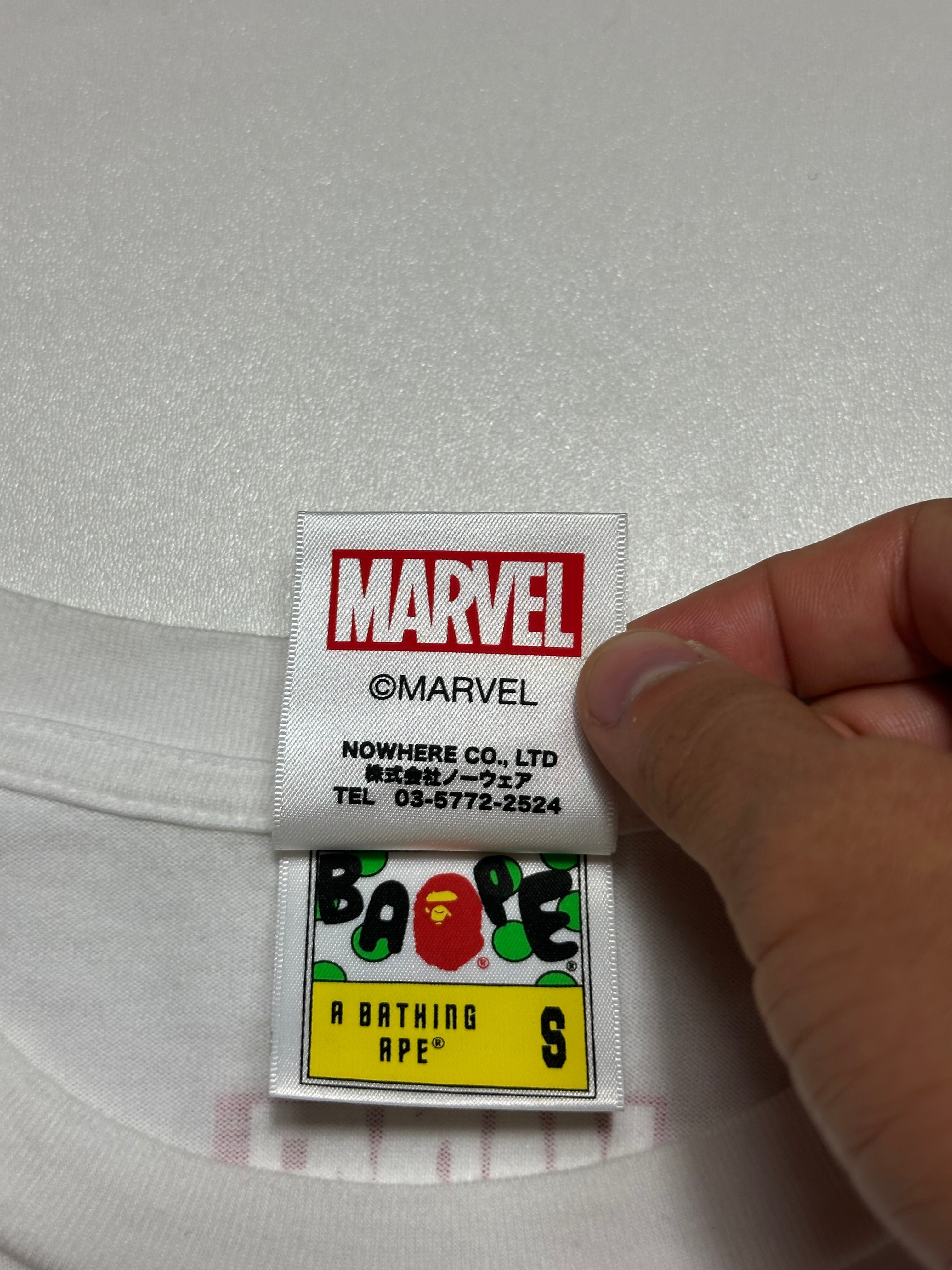 Bape x Marvel Tee