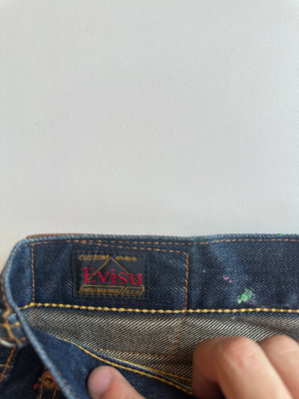 Vintage Evisu Big Daicock Slevedge Jeans