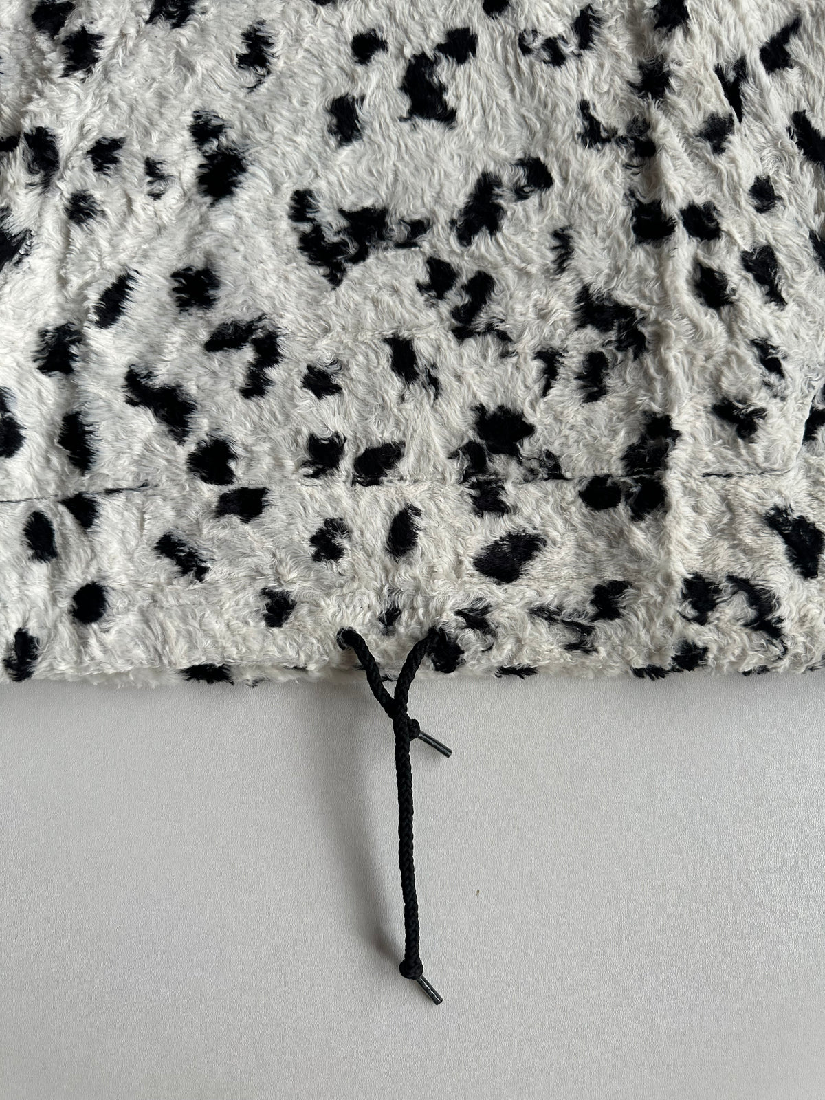 Supreme Fur Pullover Hoodie Dalmatian – SS14 - Size M