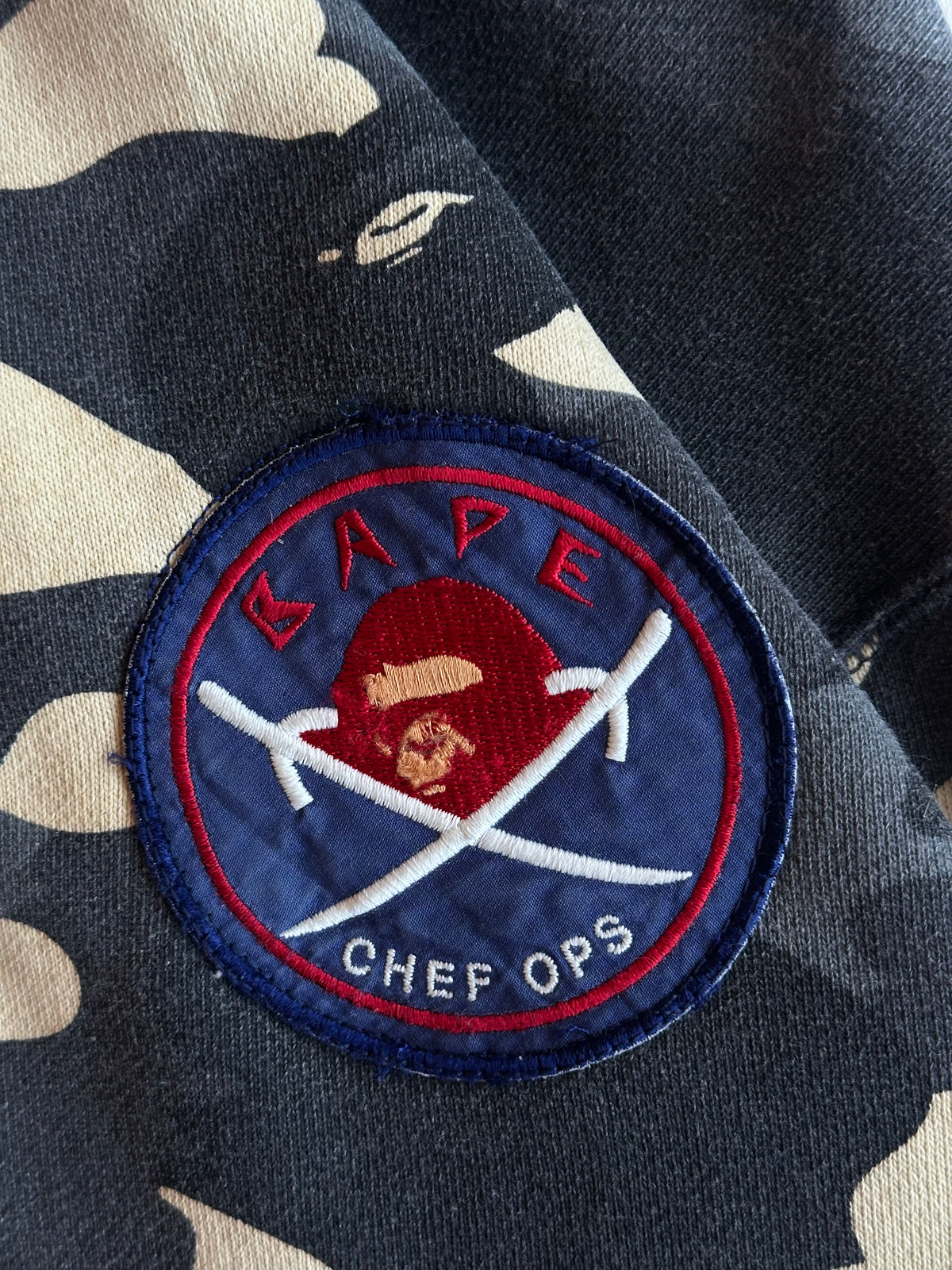 BAPE City Camo Shark Full Zip Hoodie “Chef Ops” Glow in the Dark