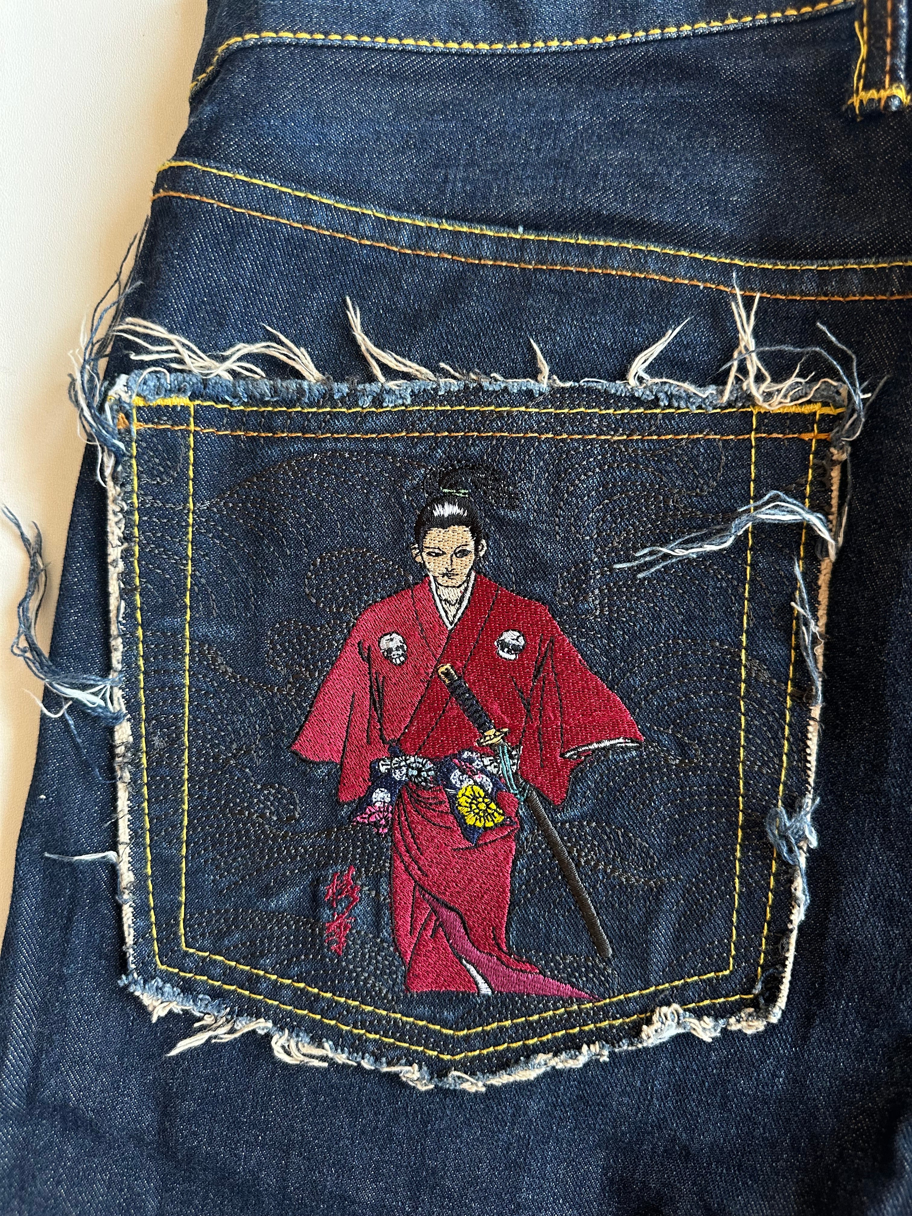 Vintage RMC Embroidered Jeans