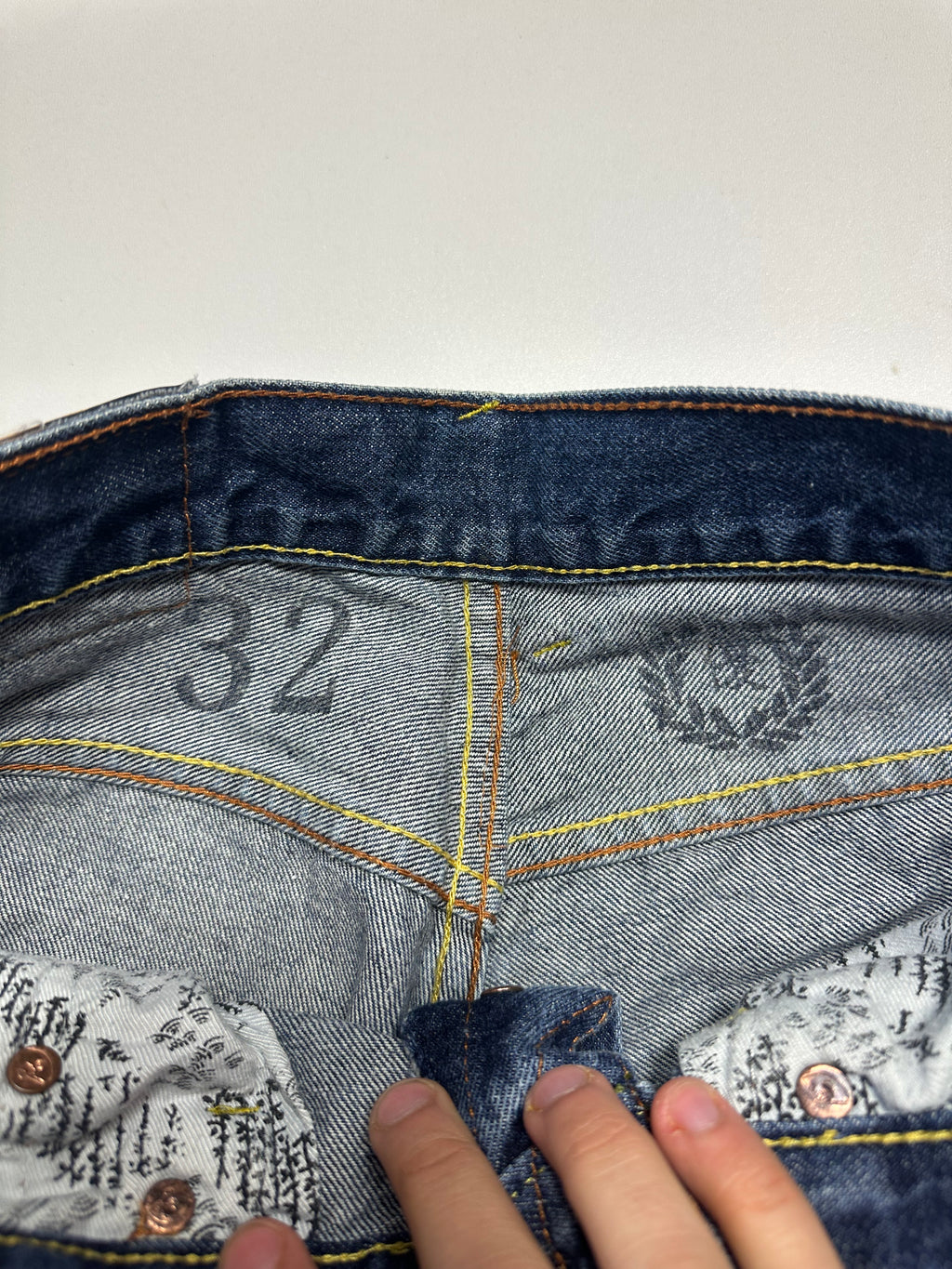 Vintage RMC Embroidered Jeans
