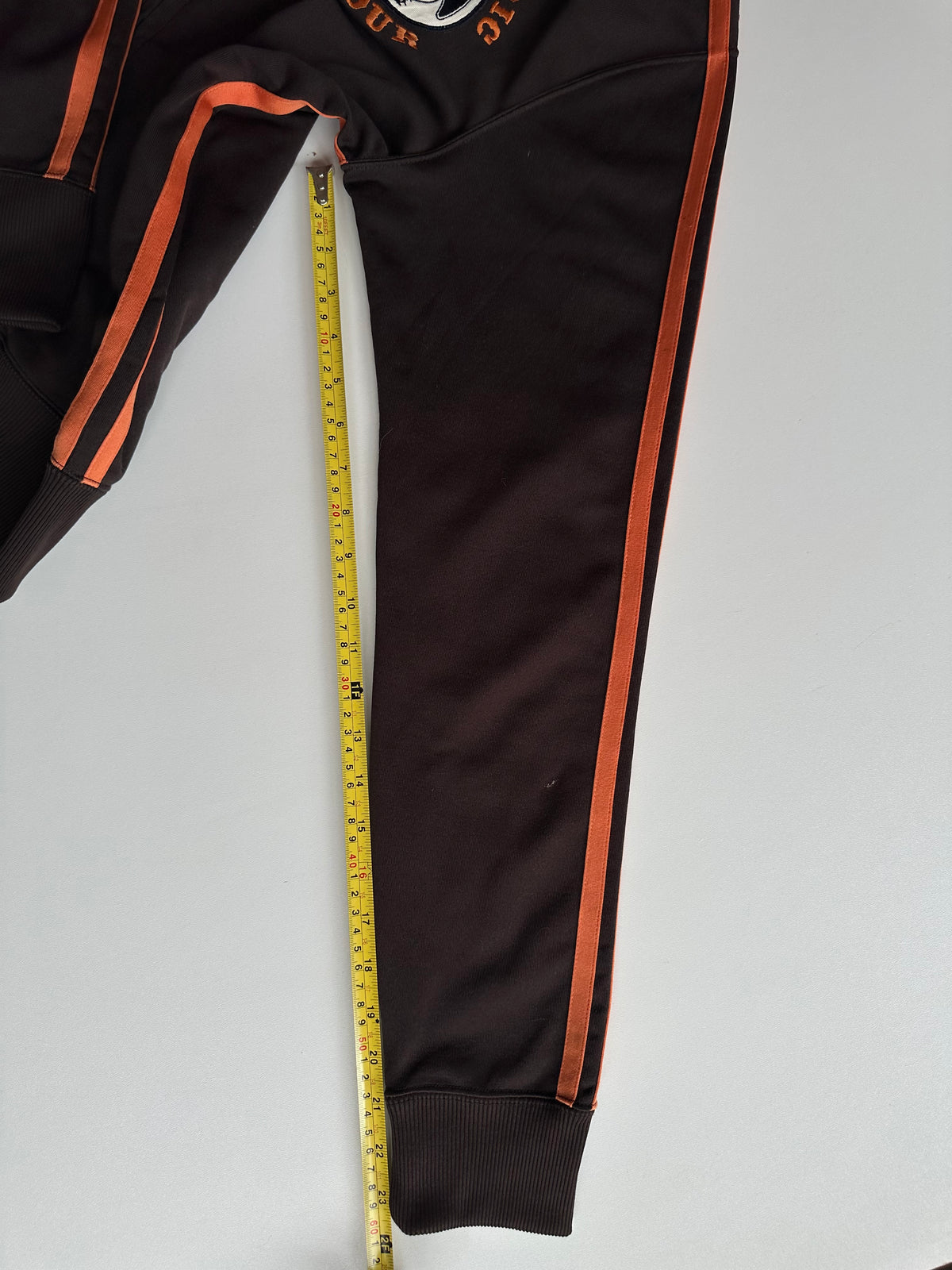 Vintage Hysteric Glamour Logo Track Jacket Brown / Orange