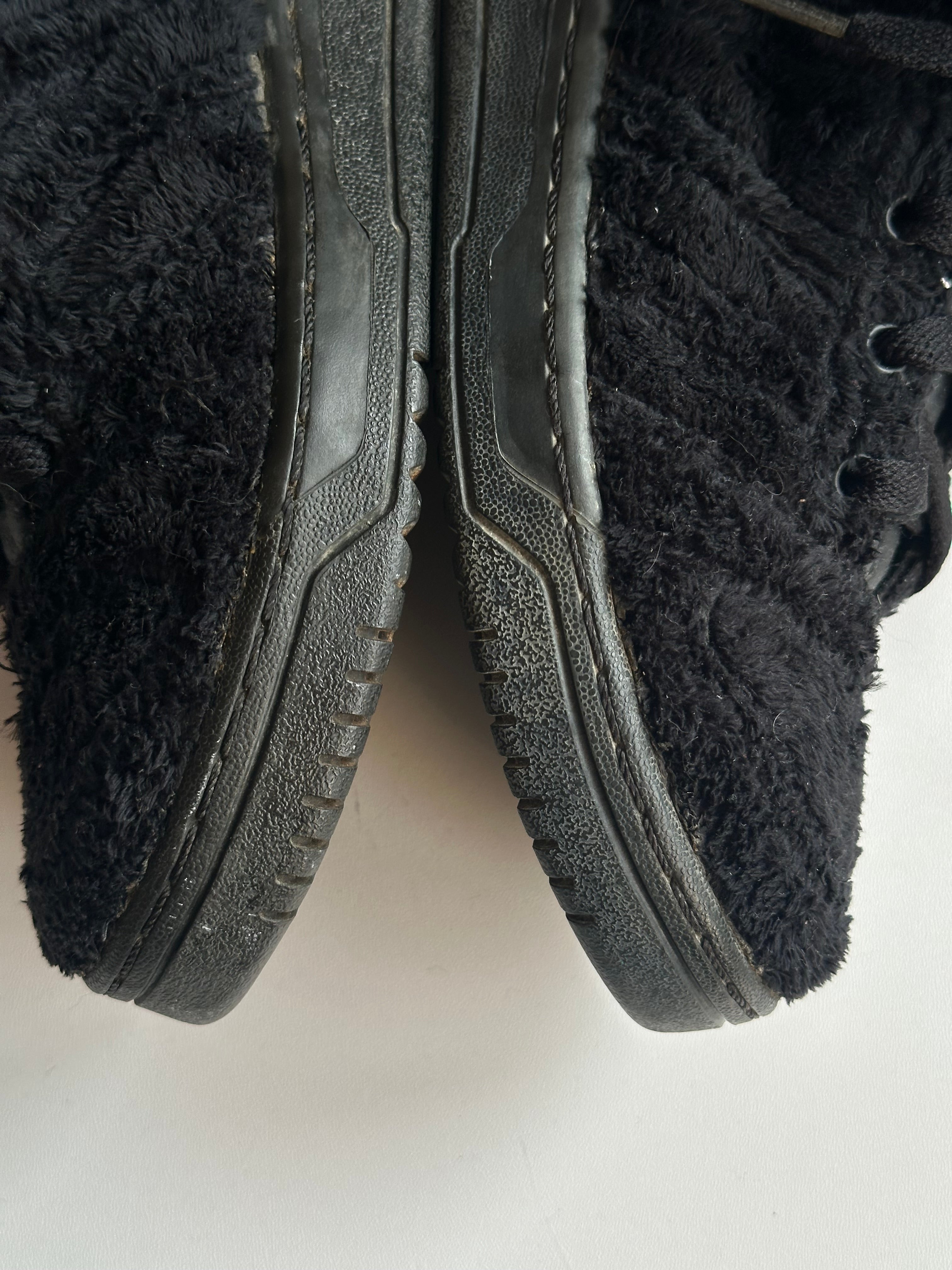 Vintage Adidas x Jeremy Scott Gorilla Fur Sneakers