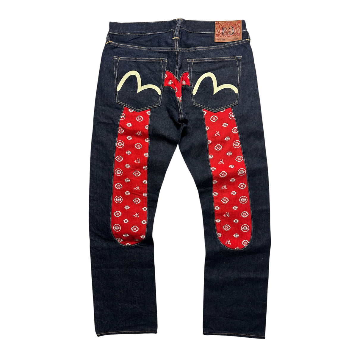 Vintage Evisu Embroidered Big Daicock Selvedge Jeans